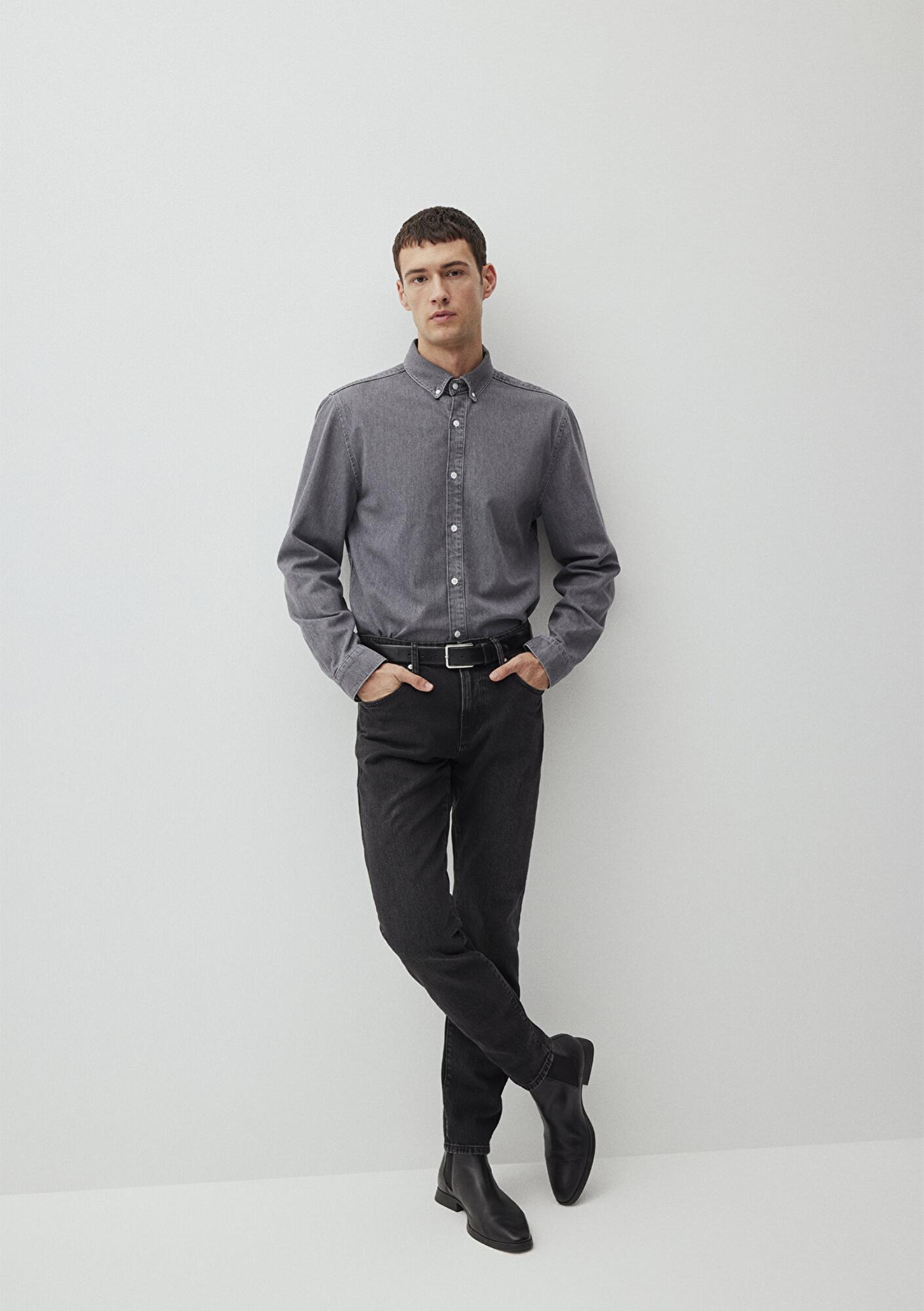 Mavi London Classic Denim Antrasit Smoke Jean Pantolon 0010172-87848