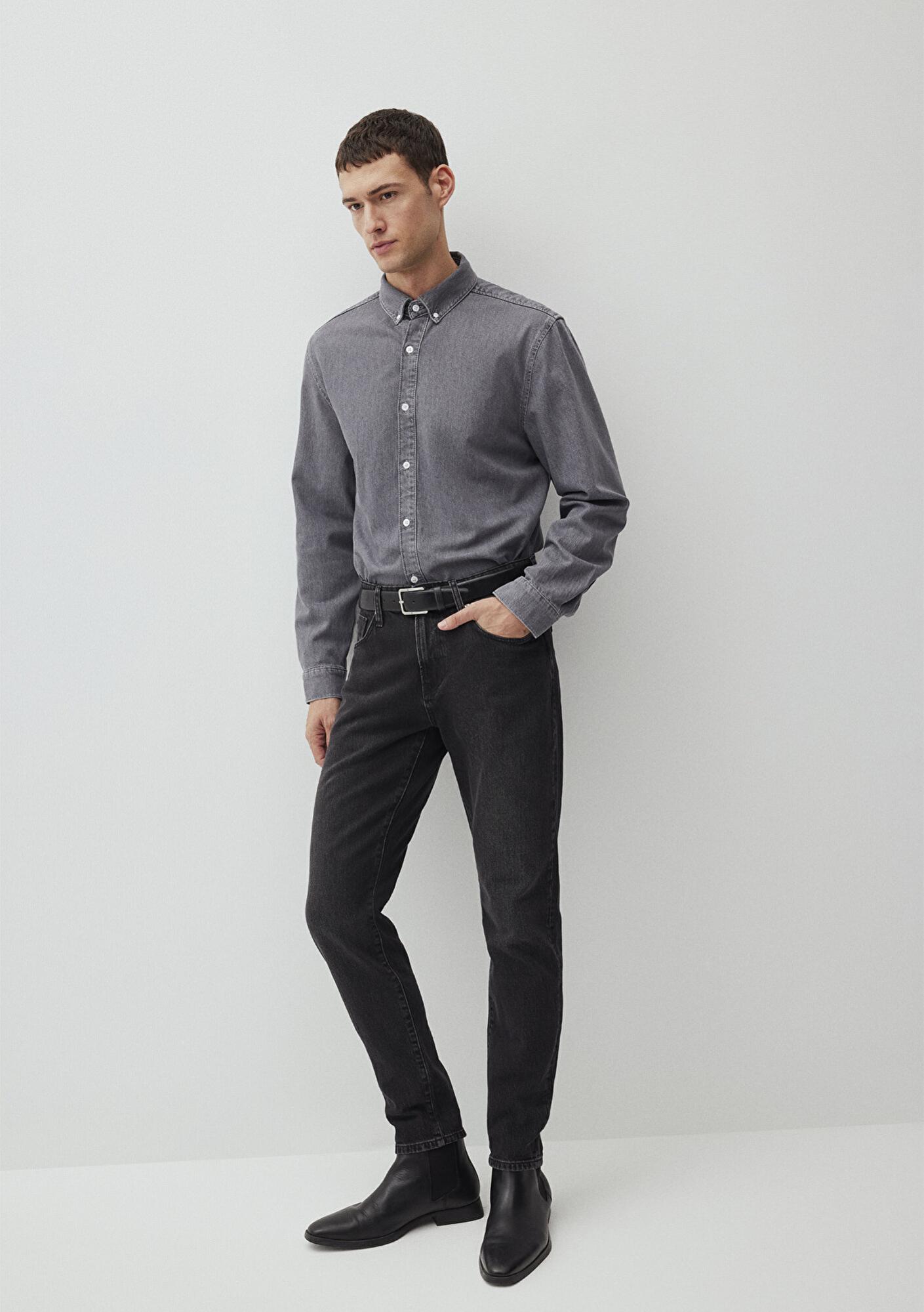 Mavi London Classic Denim Antrasit Smoke Jean Pantolon 0010172-87848