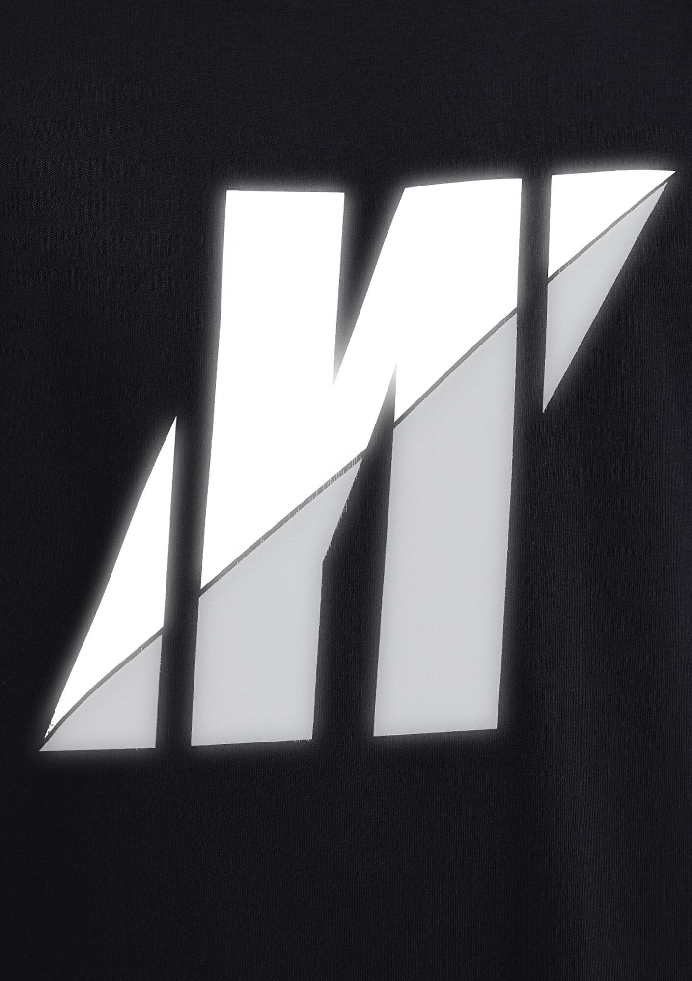 Mavi Mavi Pro Logo Baskılı Siyah Tişört Regular Fit / Normal Kesim 0612174-900