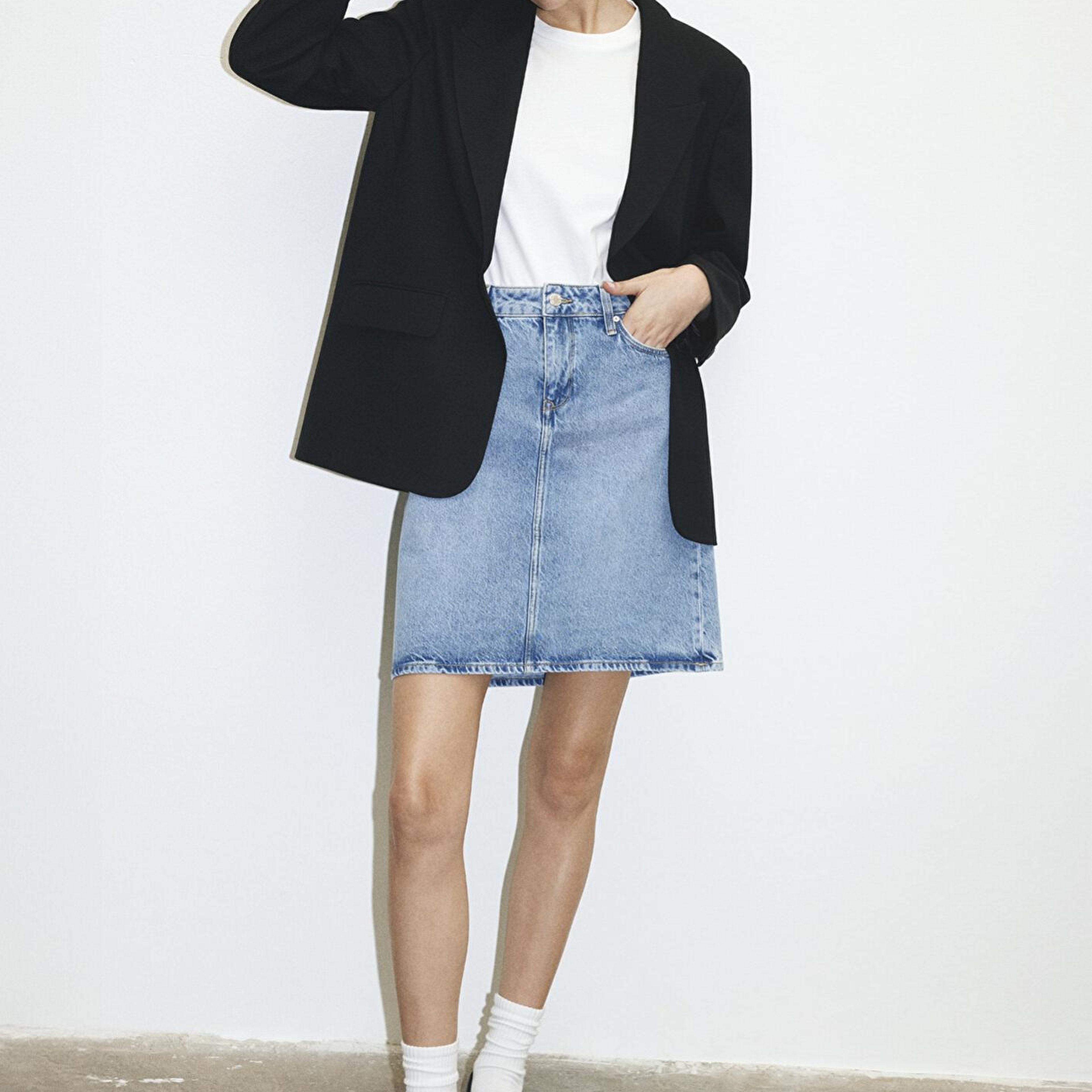 Mavi Valerie Everyday Açık Mavi Jean Etek 1319886784