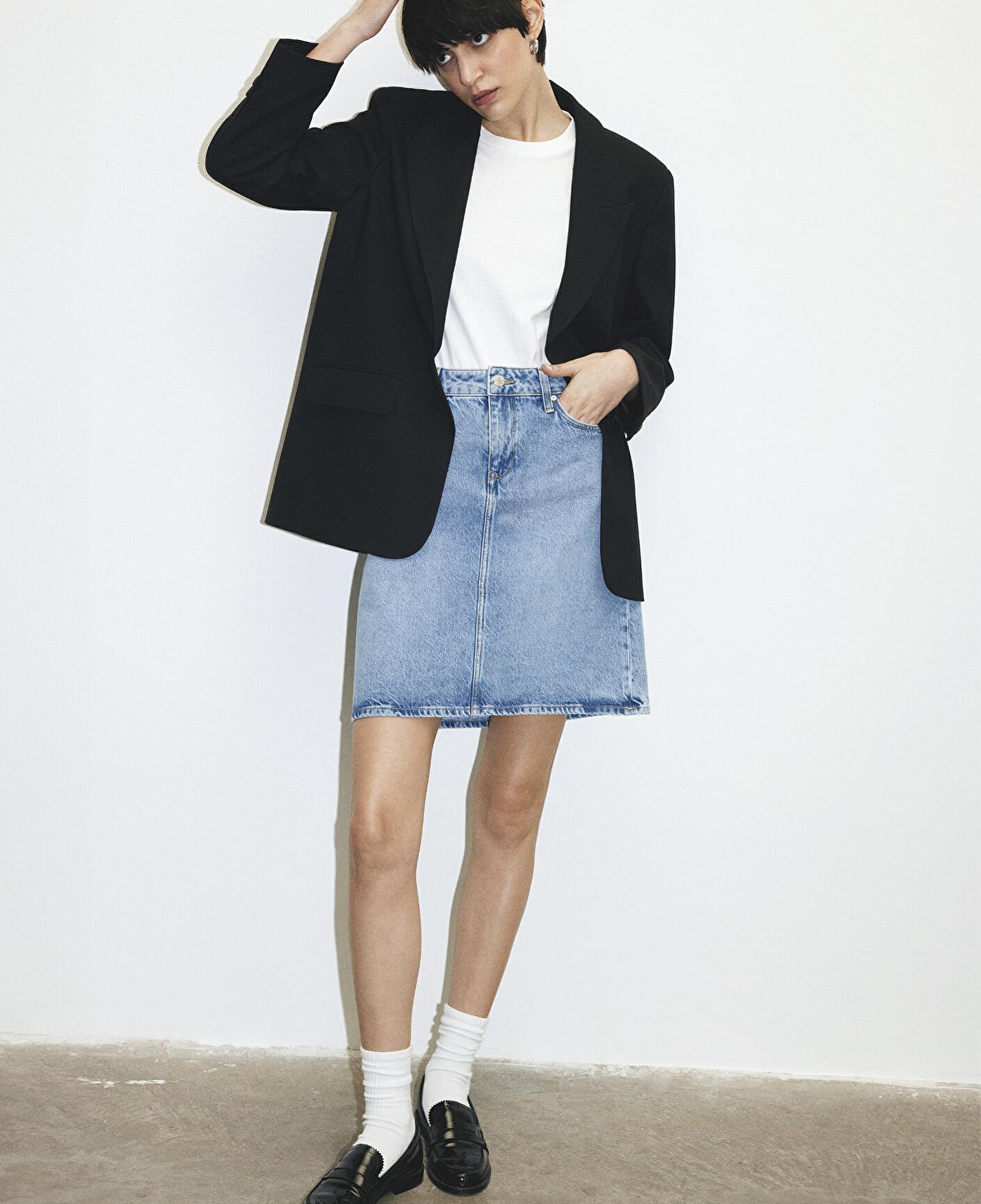 Mavi Valerie Everyday Açık Mavi Jean Etek 1319886784