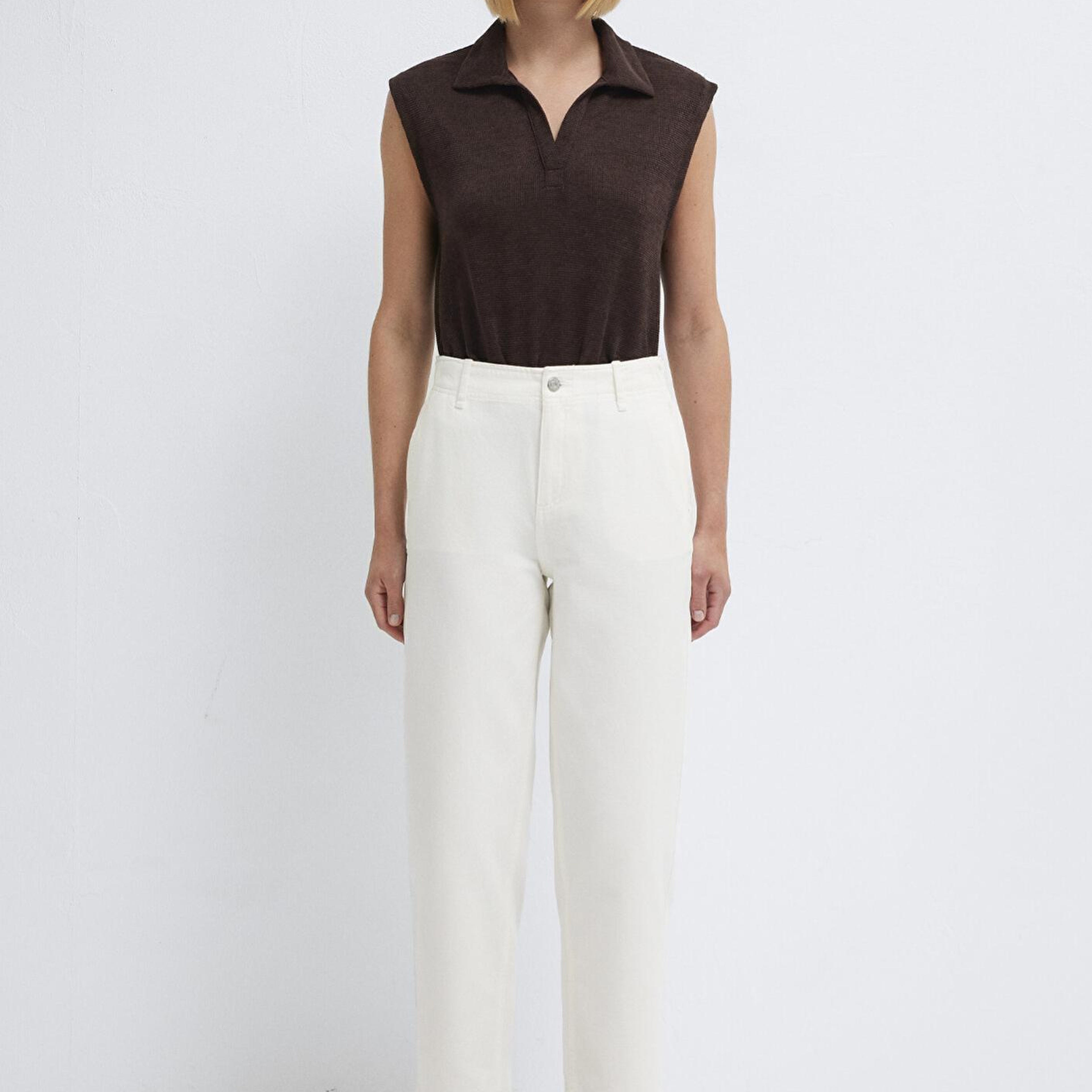 Mavi Beyaz Pantolon 1010649-70057