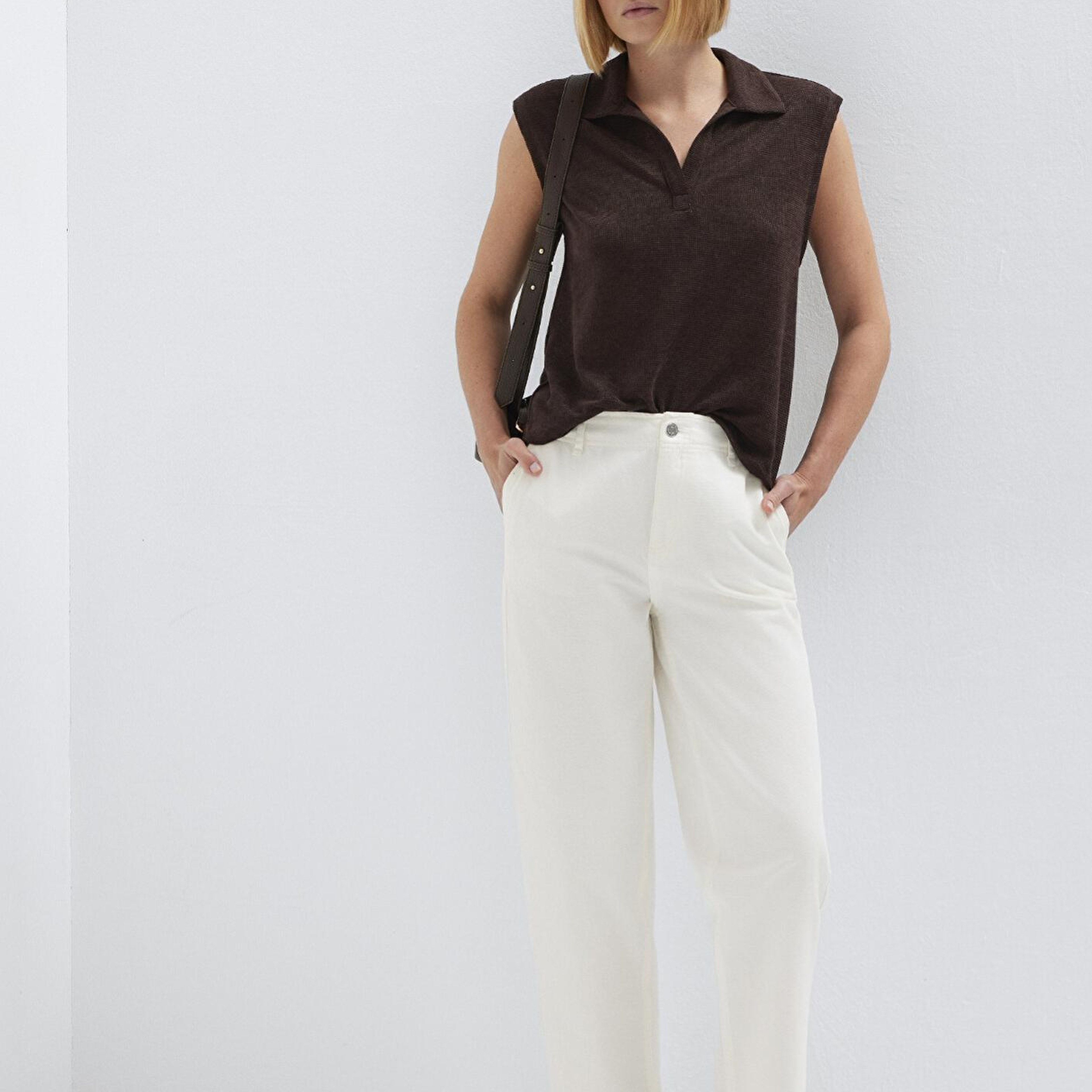 Mavi Beyaz Pantolon 1010649-70057