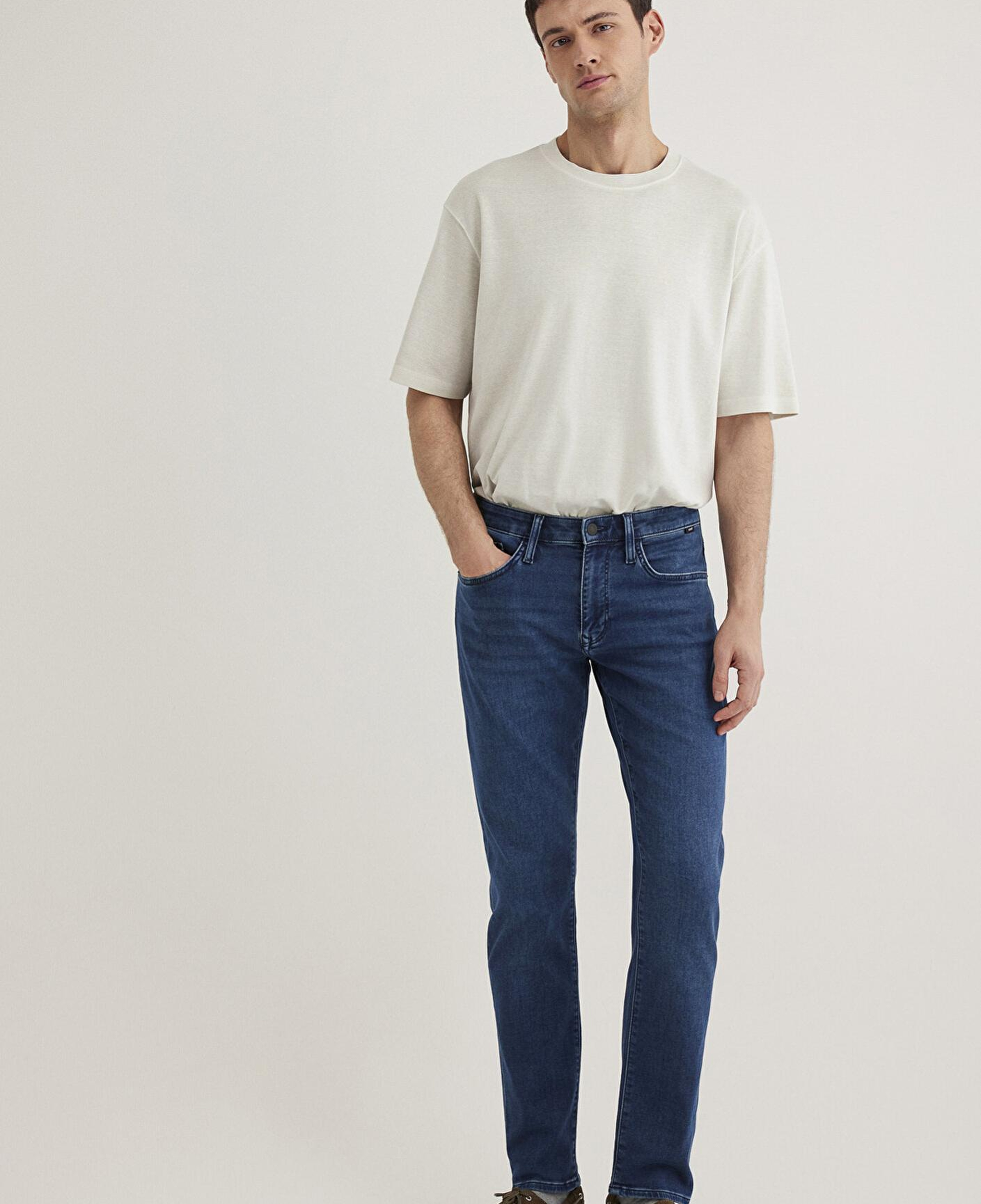 Mavi Marcus Sporty Koyu Mavi Jean Pantolon 0035182162