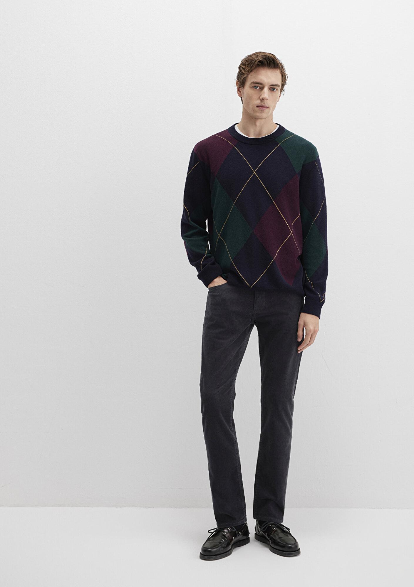 Mavi Marcus Antrasit Kadife Pantolon 0035182642