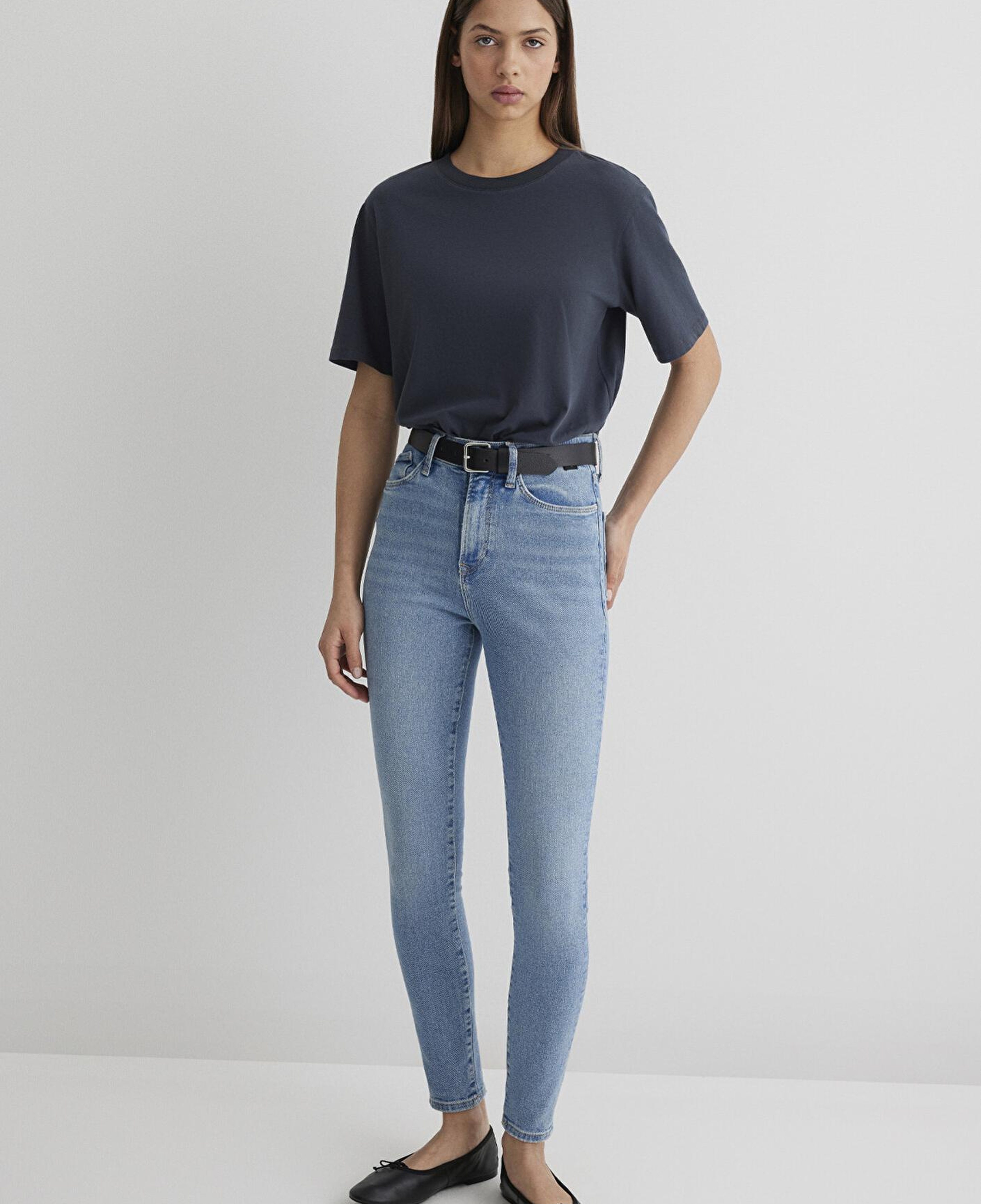 Mavi Serenay Gold Shape Puslu Indigo Mavisi Jean Pantolon 100980-80533