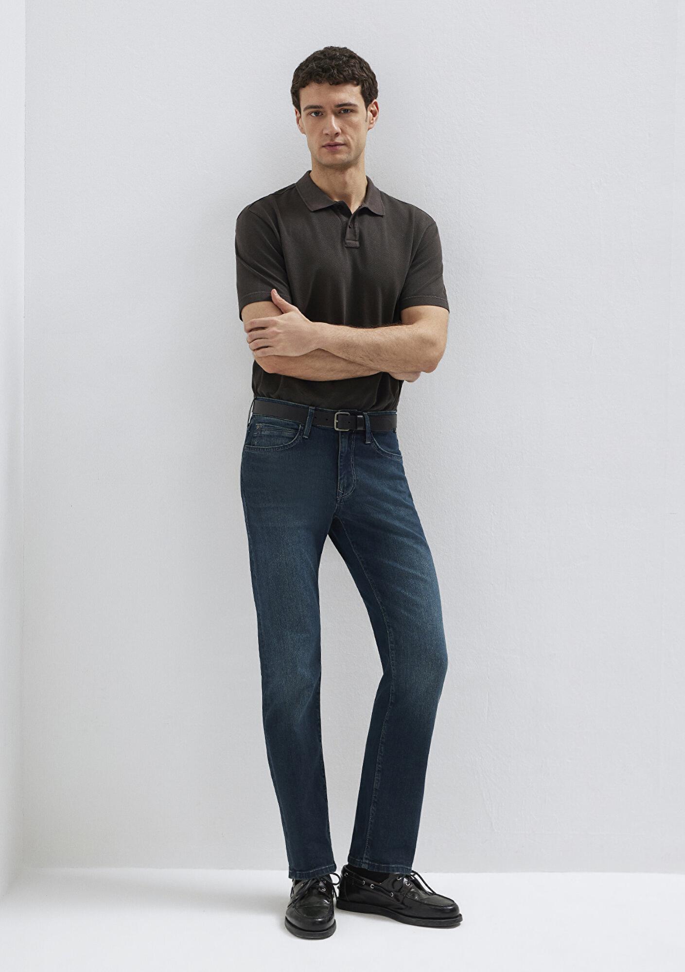 Mavi Hunter Mavi Premium Koyu Mavi Jean Pantolon 0020231266