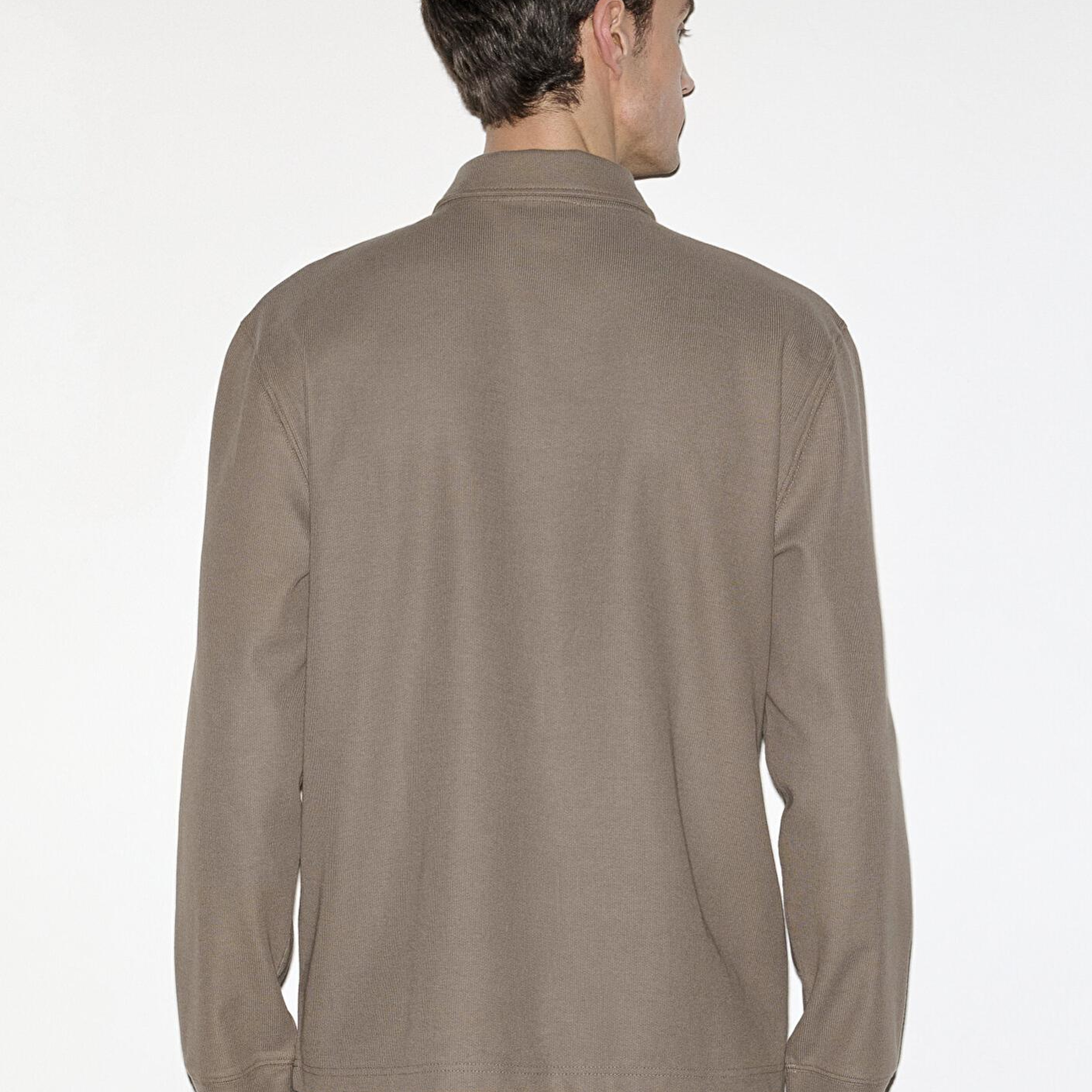 Mavi Kahverengi Polo Sweatshirt 0S10576-83866