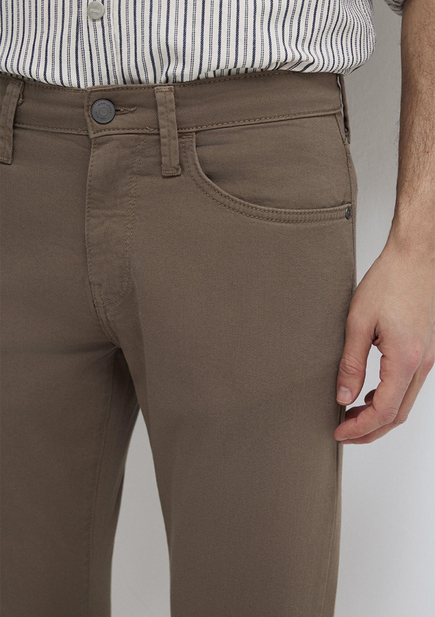 Mavi Jake Kahverengi Gabardin Pantolon 00422A2788