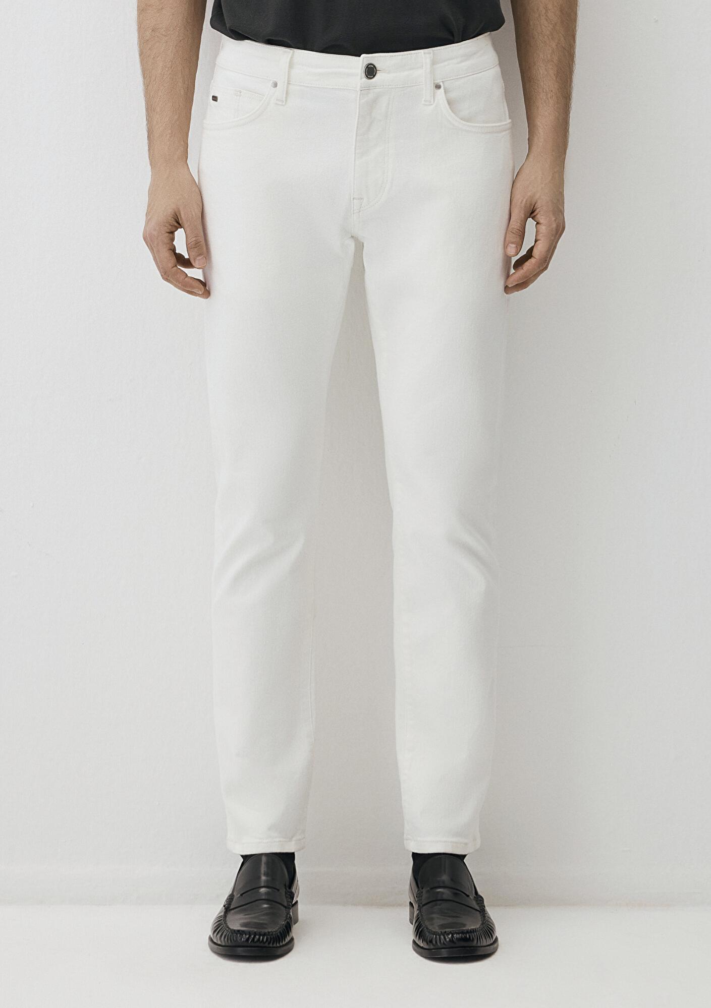 Mavi Marcus Edition Beyaz Jean Pantolon 0035190581