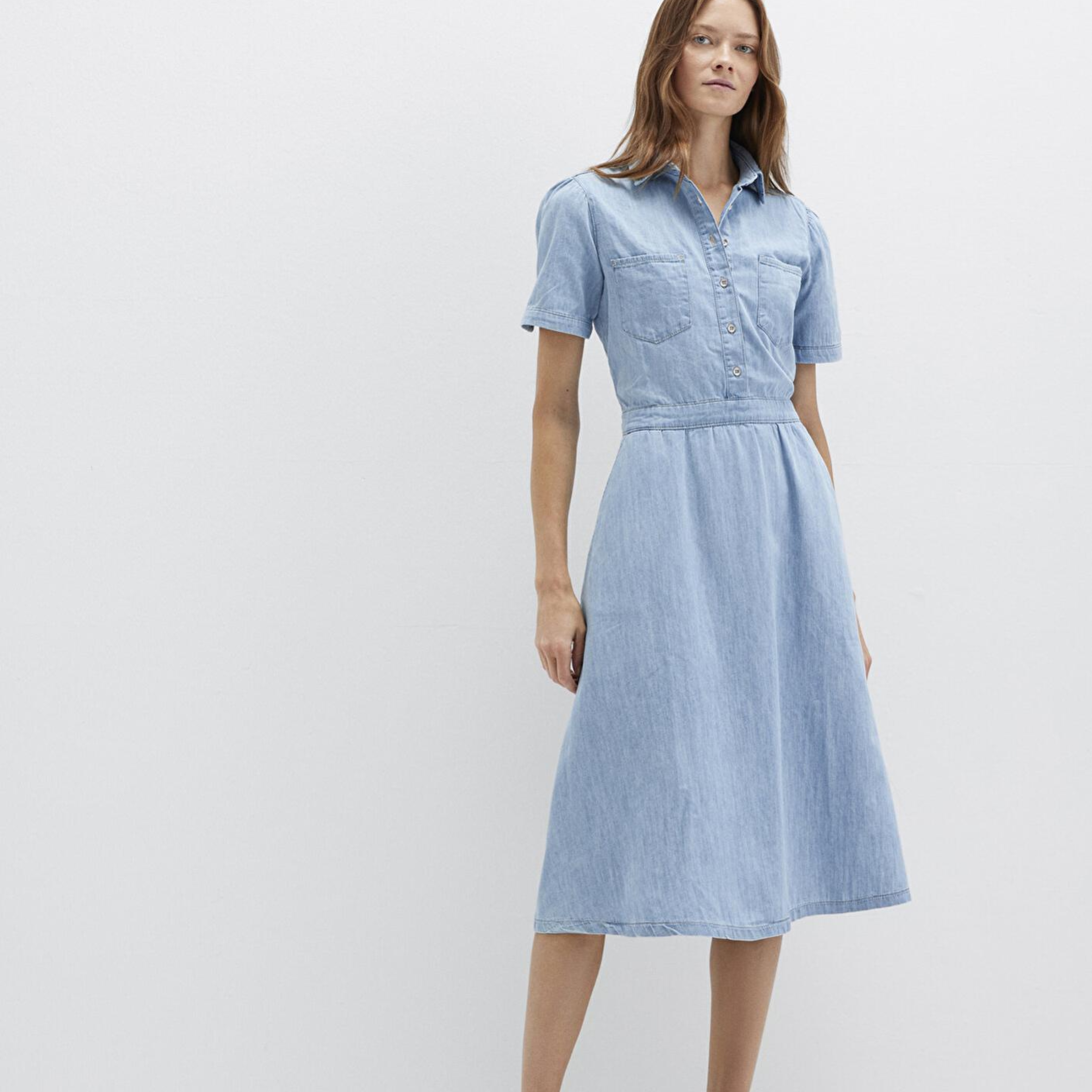 Mavi Marley Açık Mavi Denim Elbise 1310537-89692