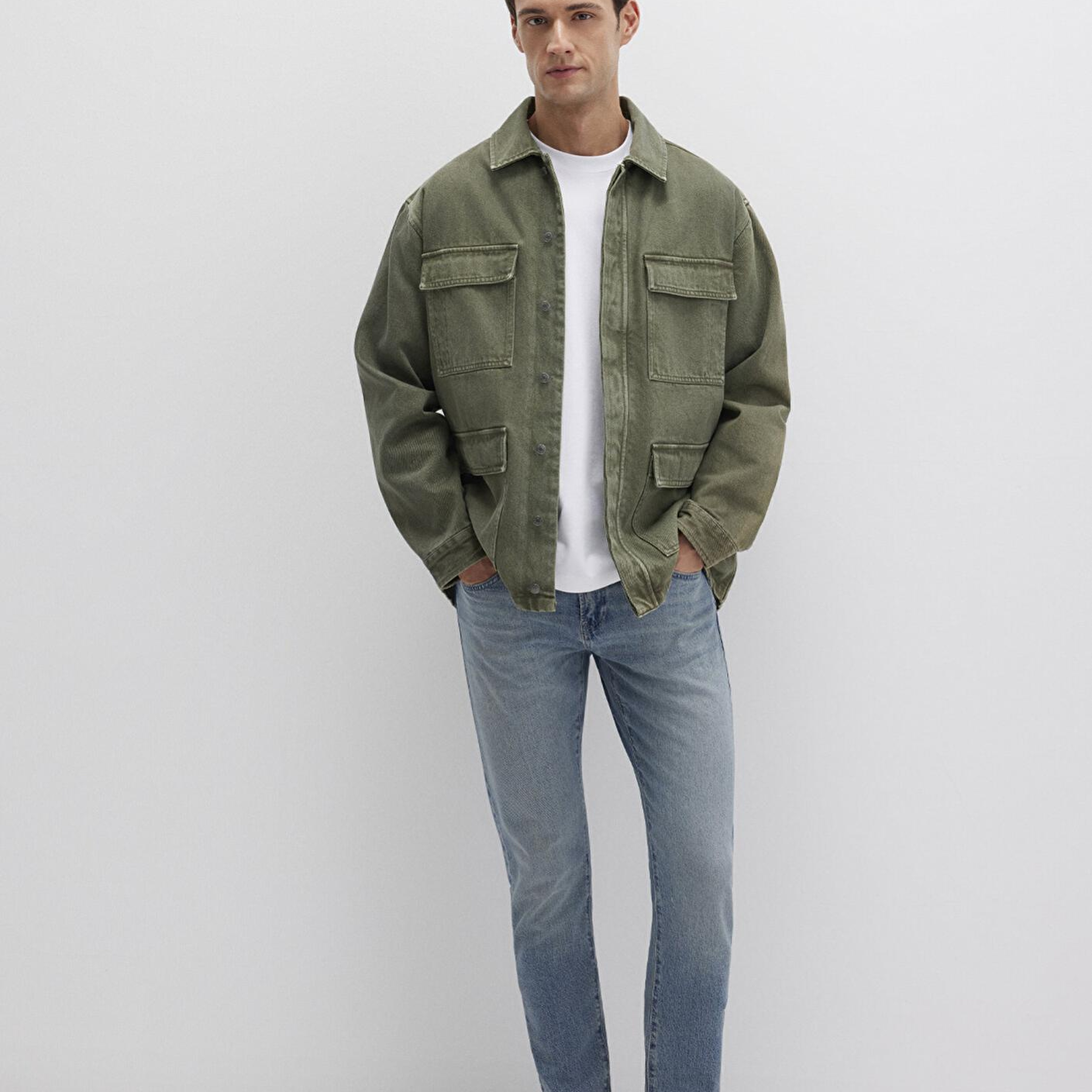 Mavi James Classic Denim Puslu İndigo Mavisi Jean Pantolon 0042489278