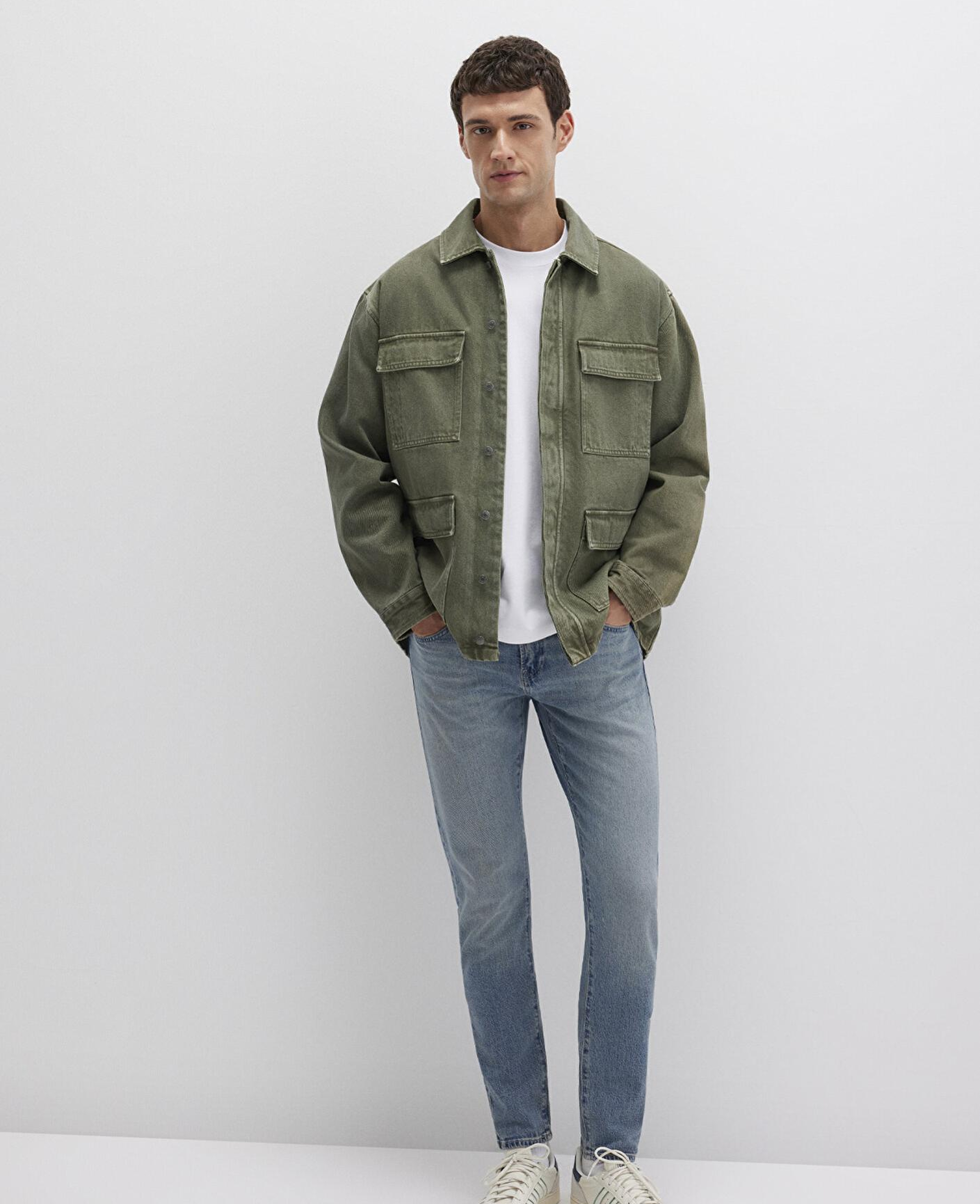 Mavi James Classic Denim Puslu İndigo Mavisi Jean Pantolon 0042489278