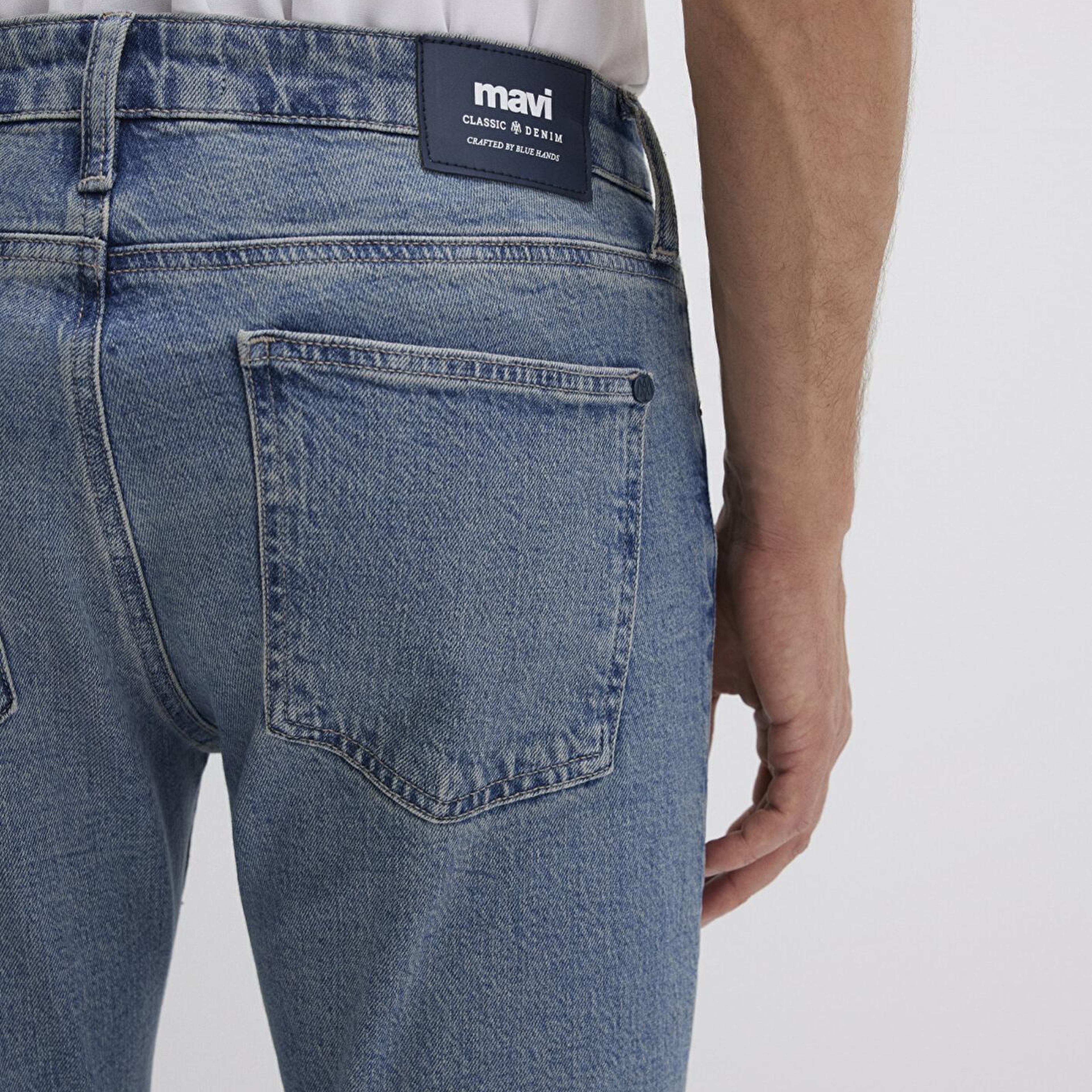 Mavi James Classic Denim Puslu İndigo Mavisi Jean Pantolon 0042489278