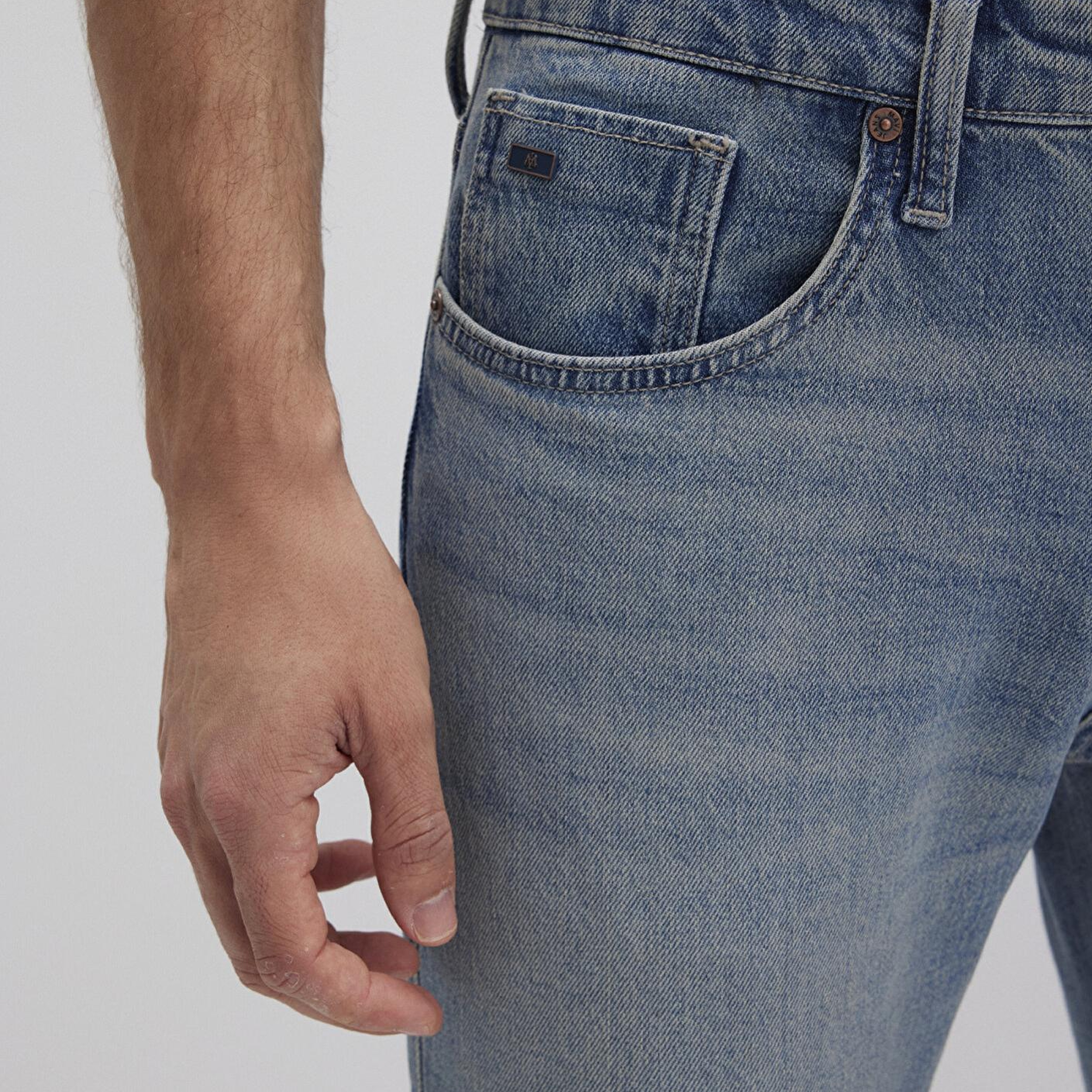 Mavi James Classic Denim Puslu İndigo Mavisi Jean Pantolon 0042489278