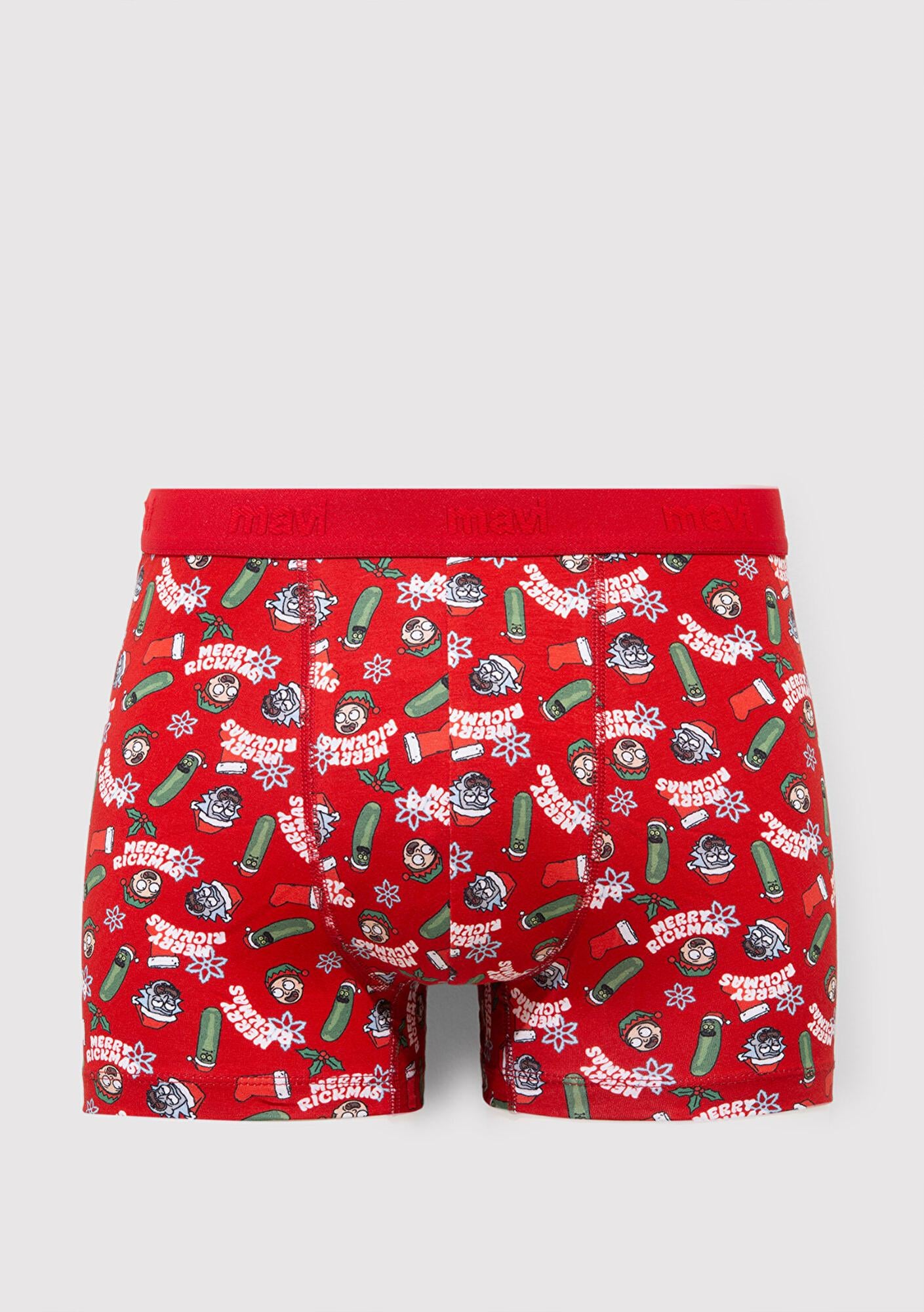 Mavi Yılbaşı Temalı Rick And Morty Boxer 0911246-32421