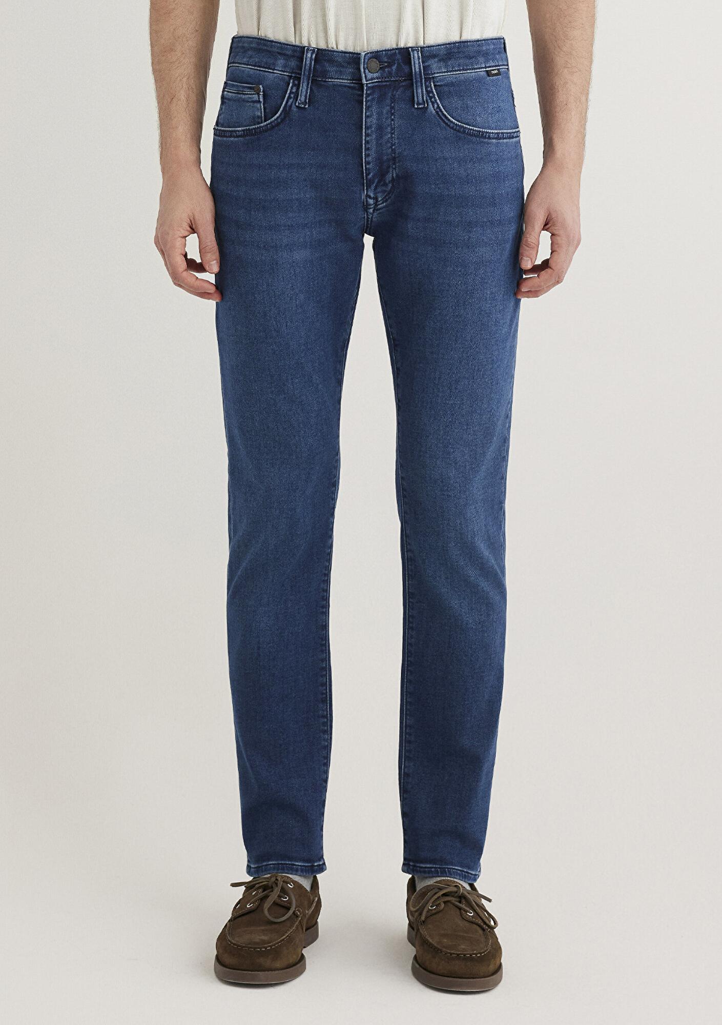 Mavi Marcus Sporty Koyu Mavi Jean Pantolon 0035182162