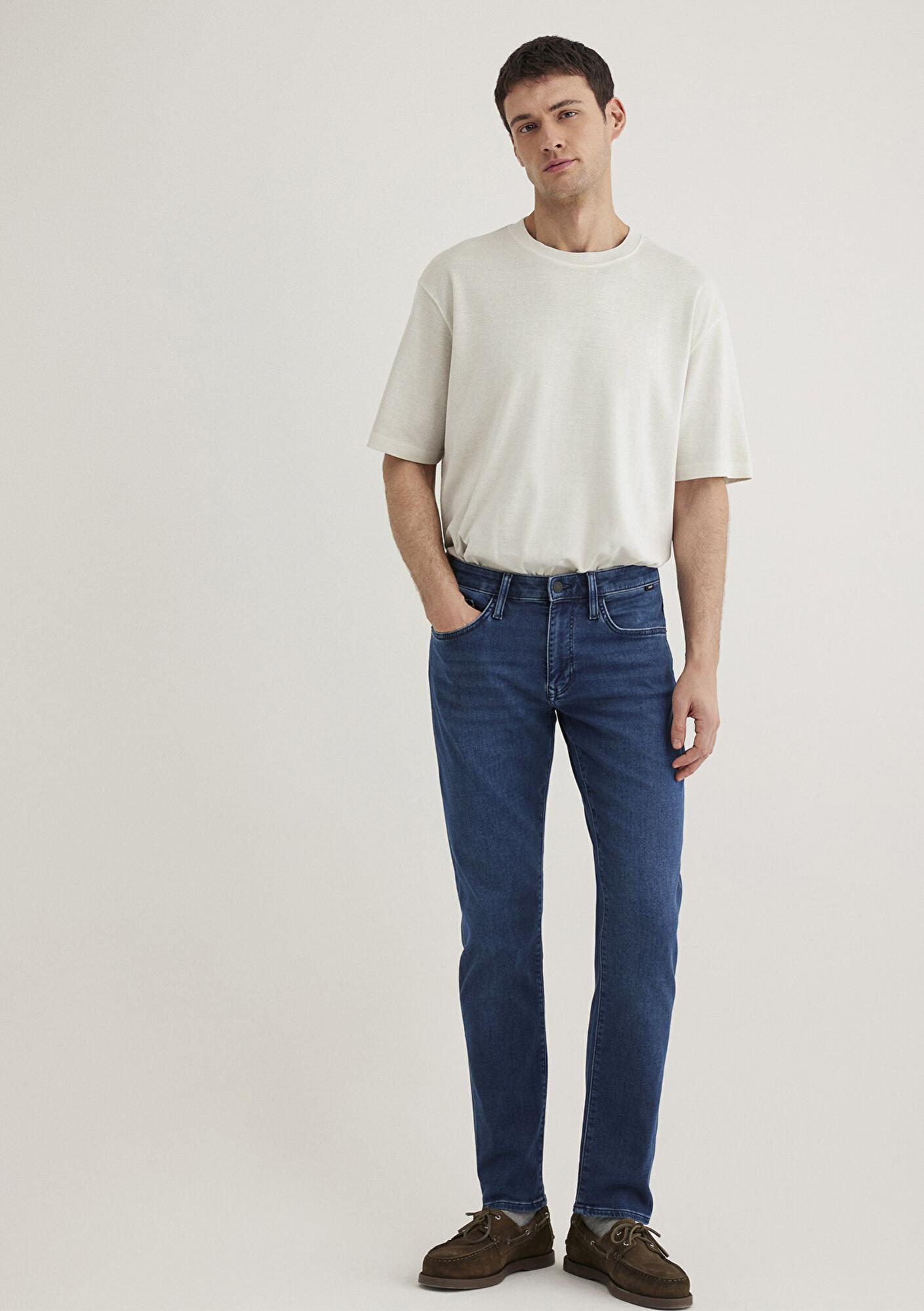 Mavi Marcus Sporty Koyu Mavi Jean Pantolon 0035182162