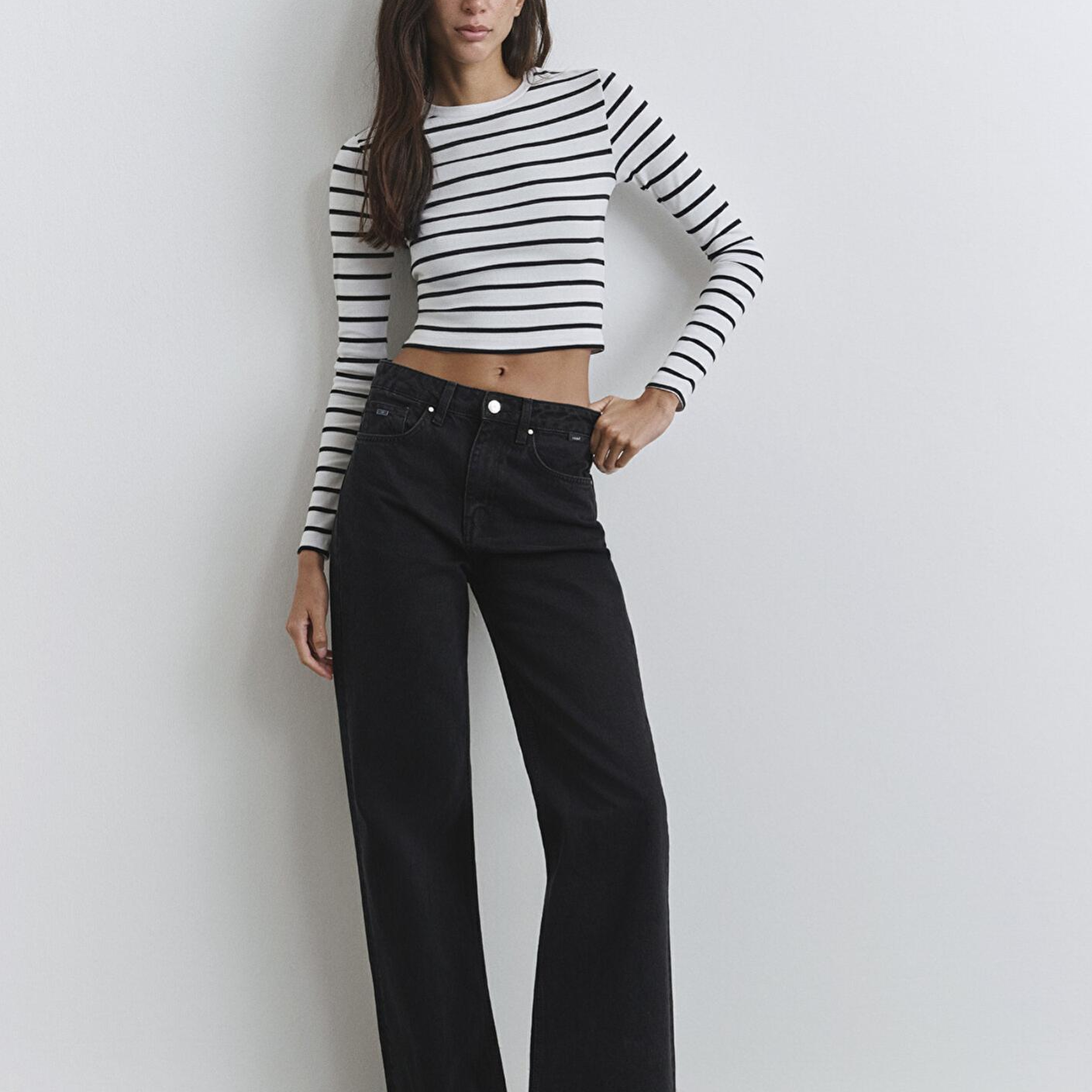 Mavi Victoria Classic Denim Antrasit Smoke Jean Pantolon 101072-82298