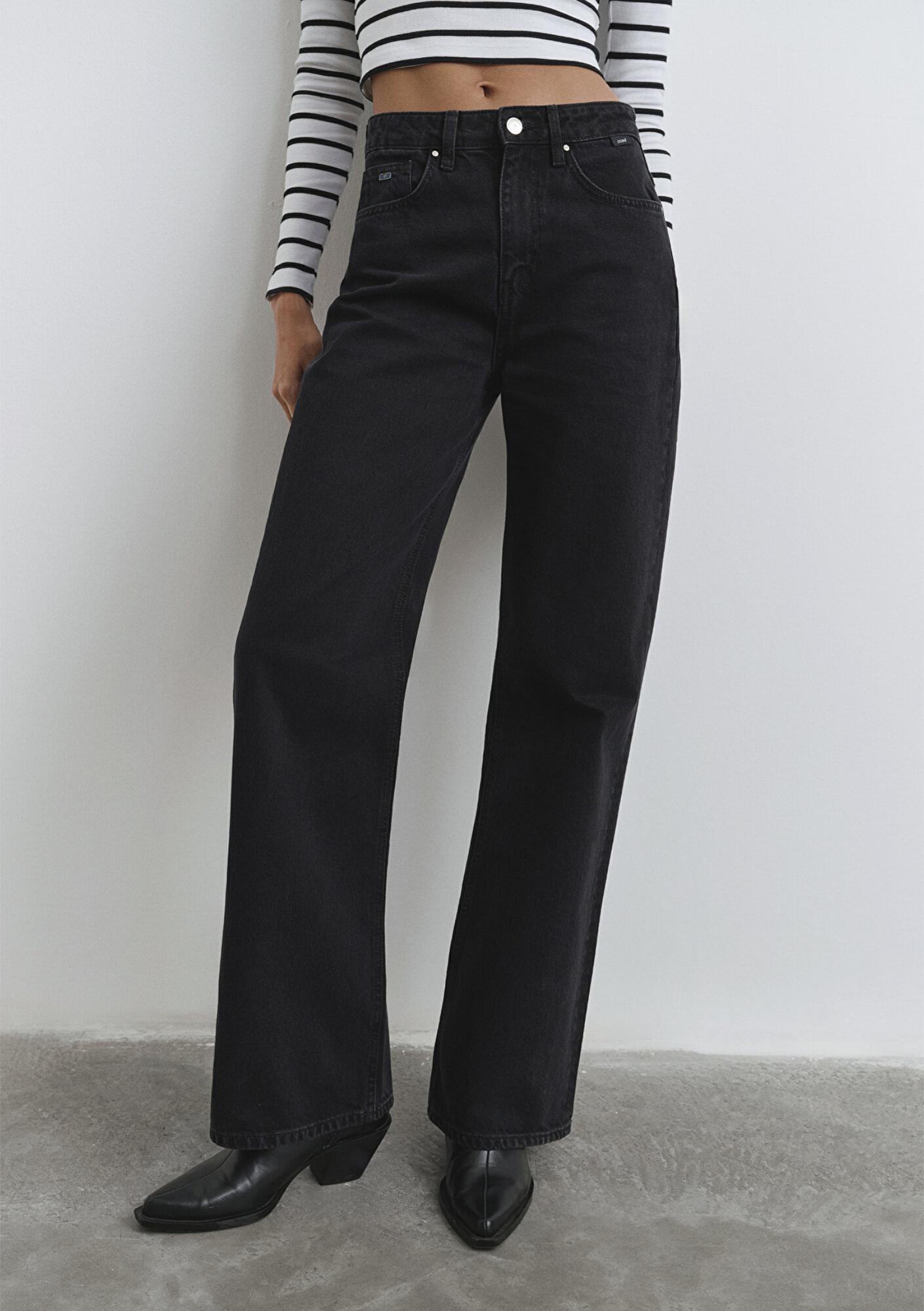 Mavi Victoria Classic Denim Antrasit Smoke Jean Pantolon 101072-82298