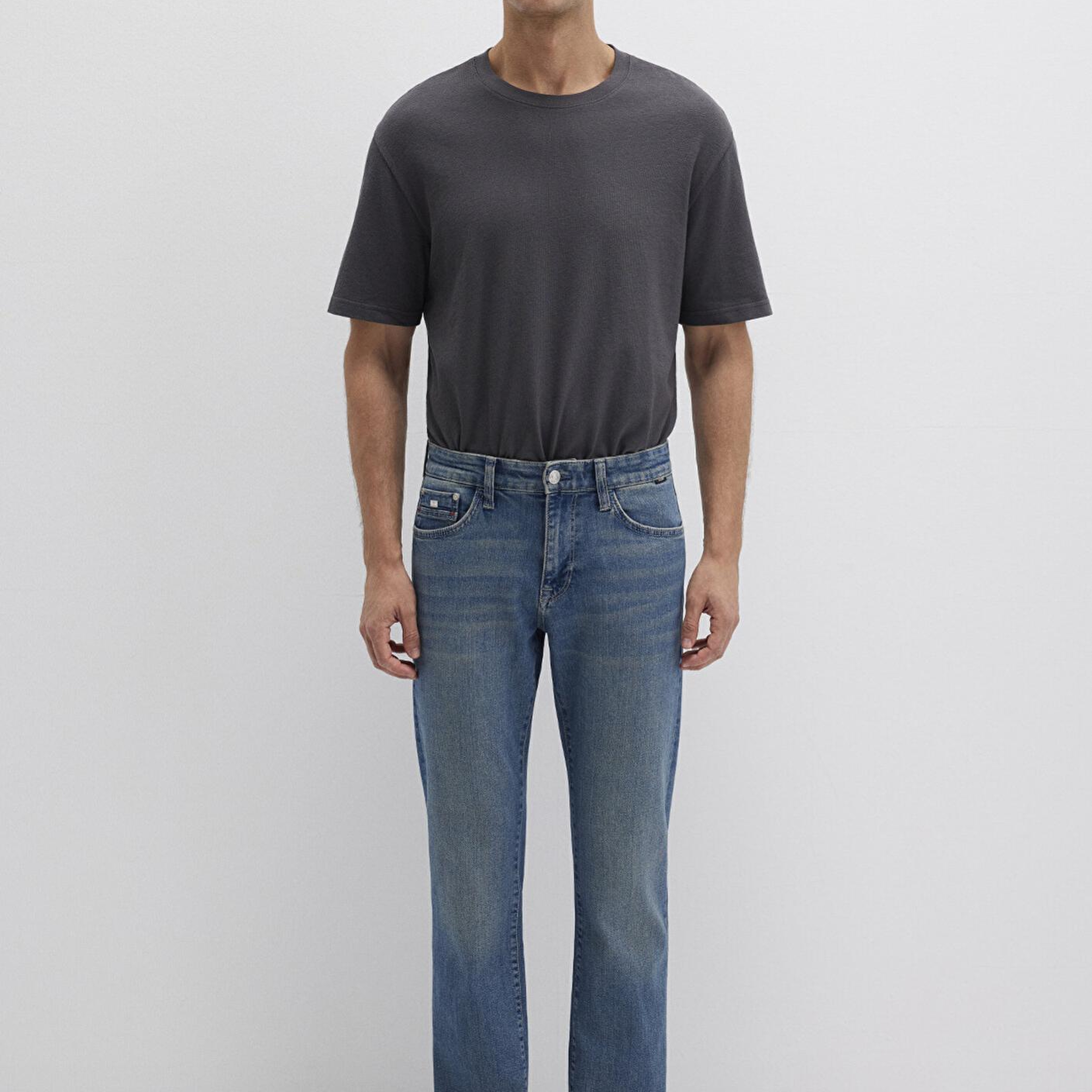 Mavi Hunter Mavi Premium Puslu Indigo Mavisi Jean Pantolon 0020233454