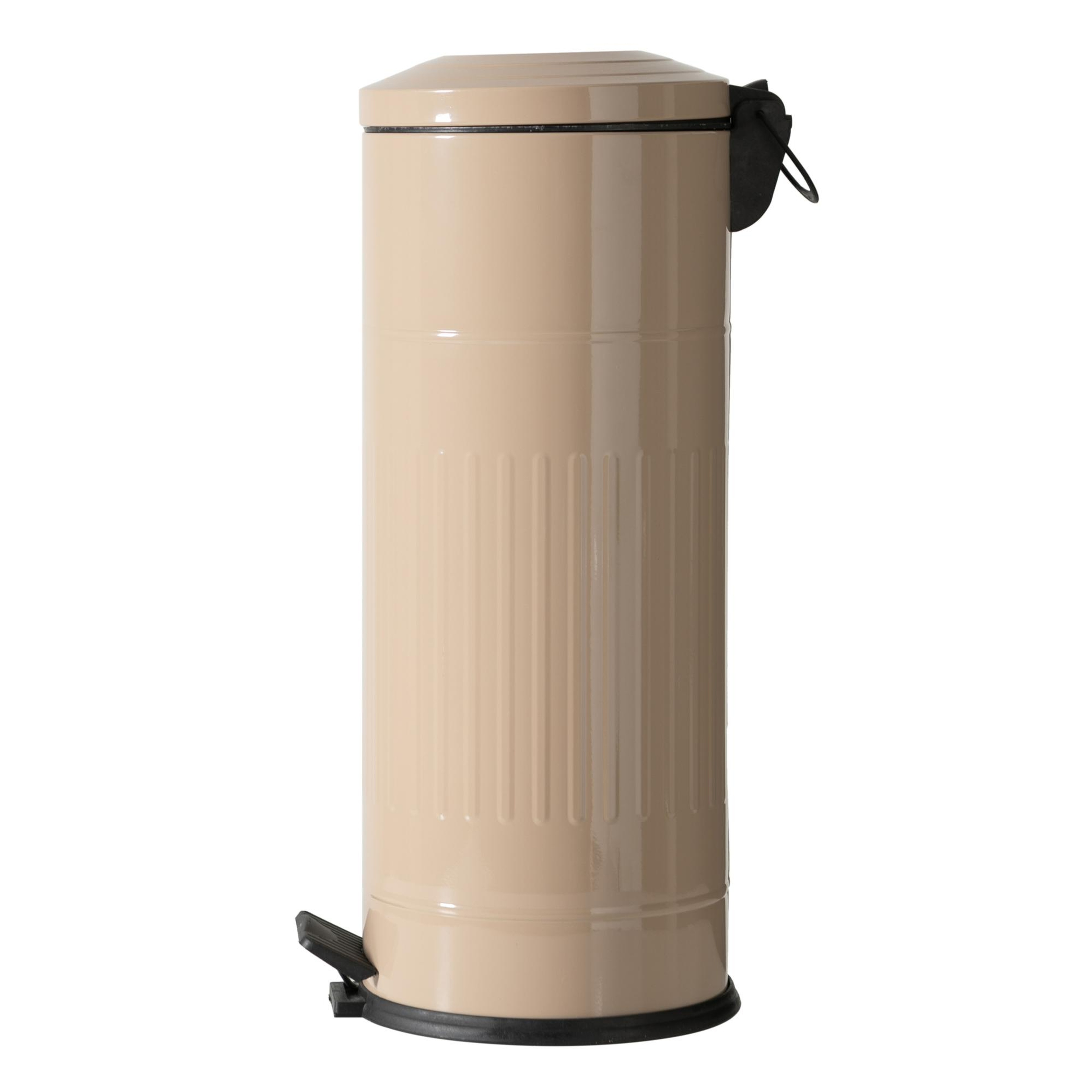 27LT PEDALLI VINTAGE ÇÖP KOVASI BEJ