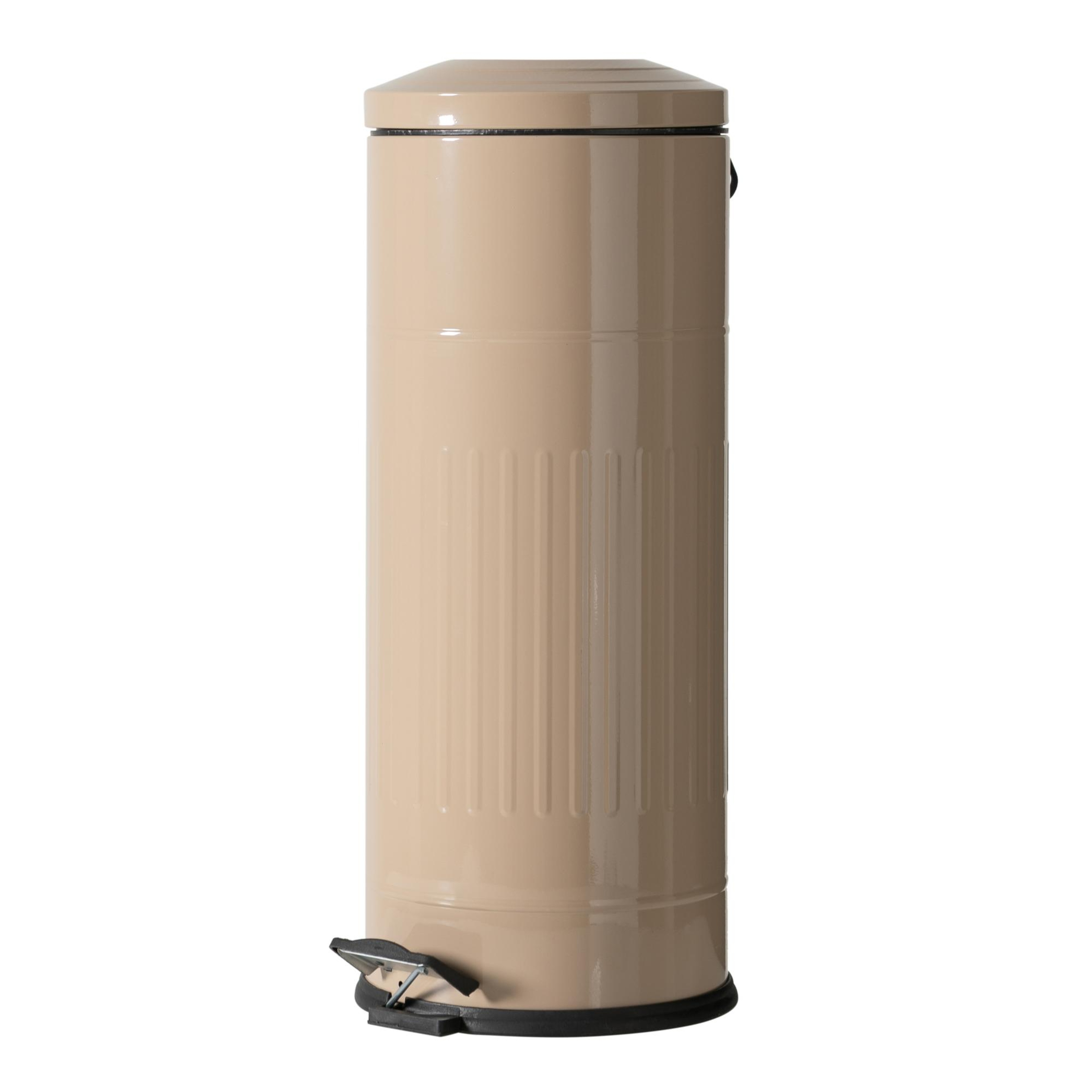 27LT PEDALLI VINTAGE ÇÖP KOVASI BEJ