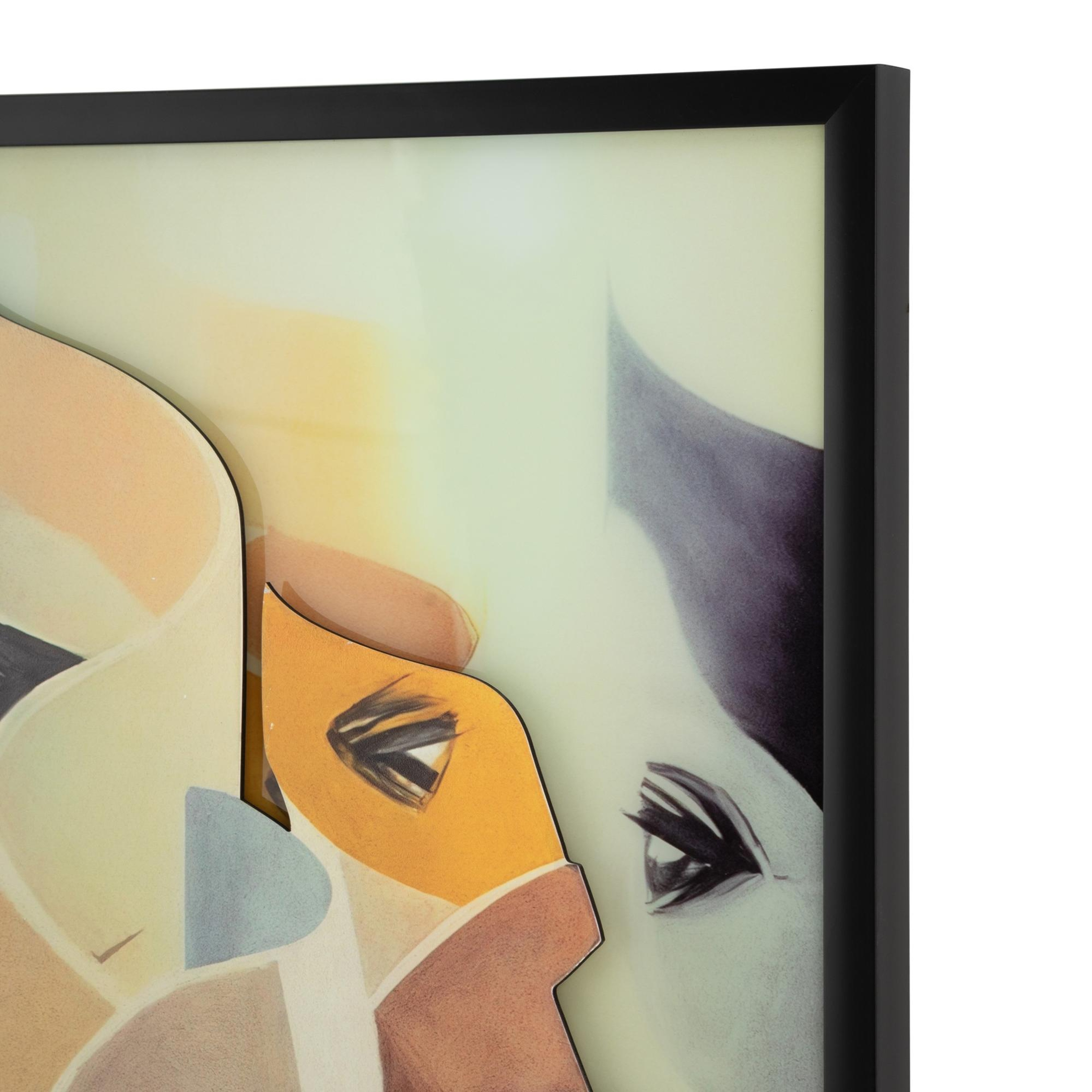 SPECTRUM ÇERÇEVELİ TABLO 100X100 CM