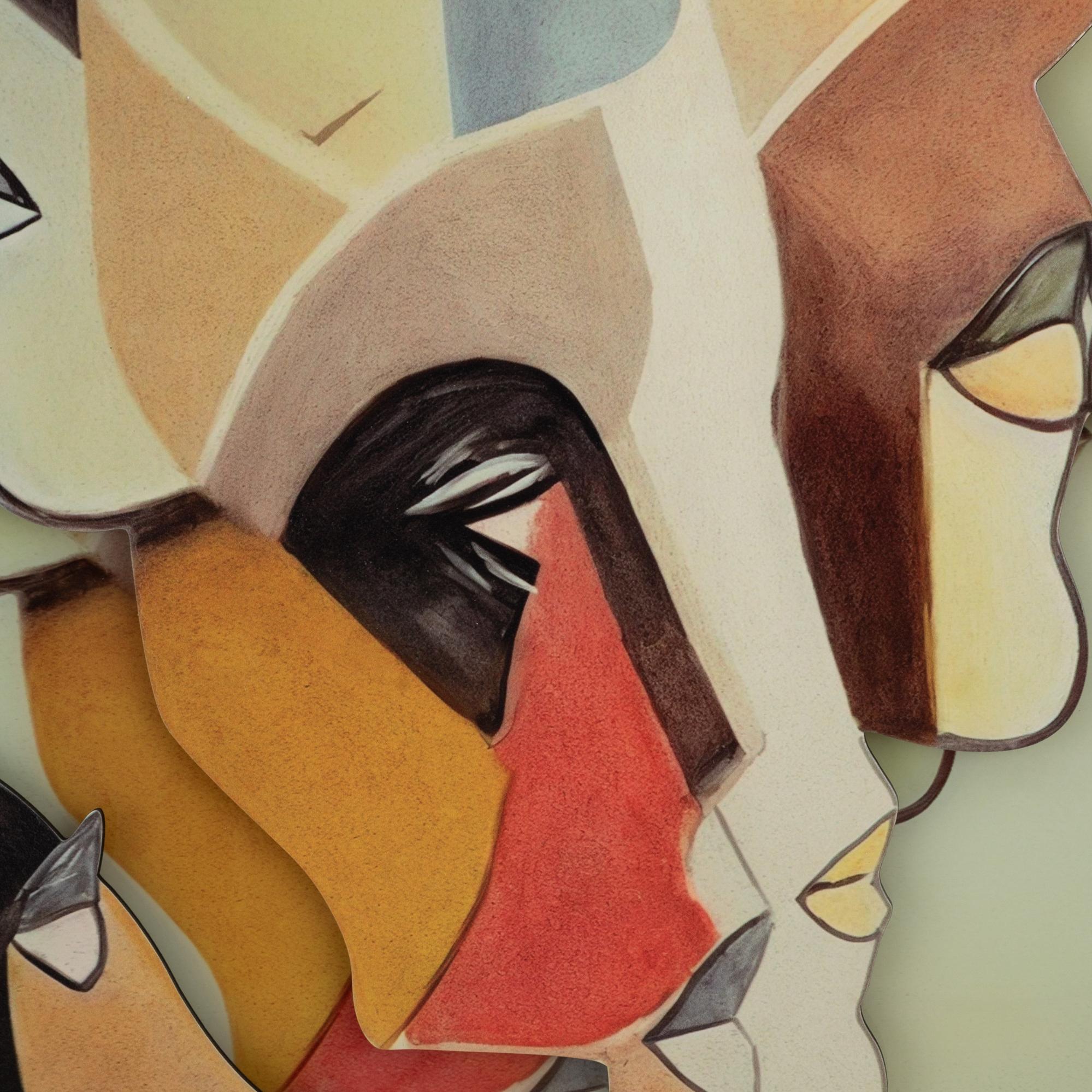 SPECTRUM ÇERÇEVELİ TABLO 100X100 CM