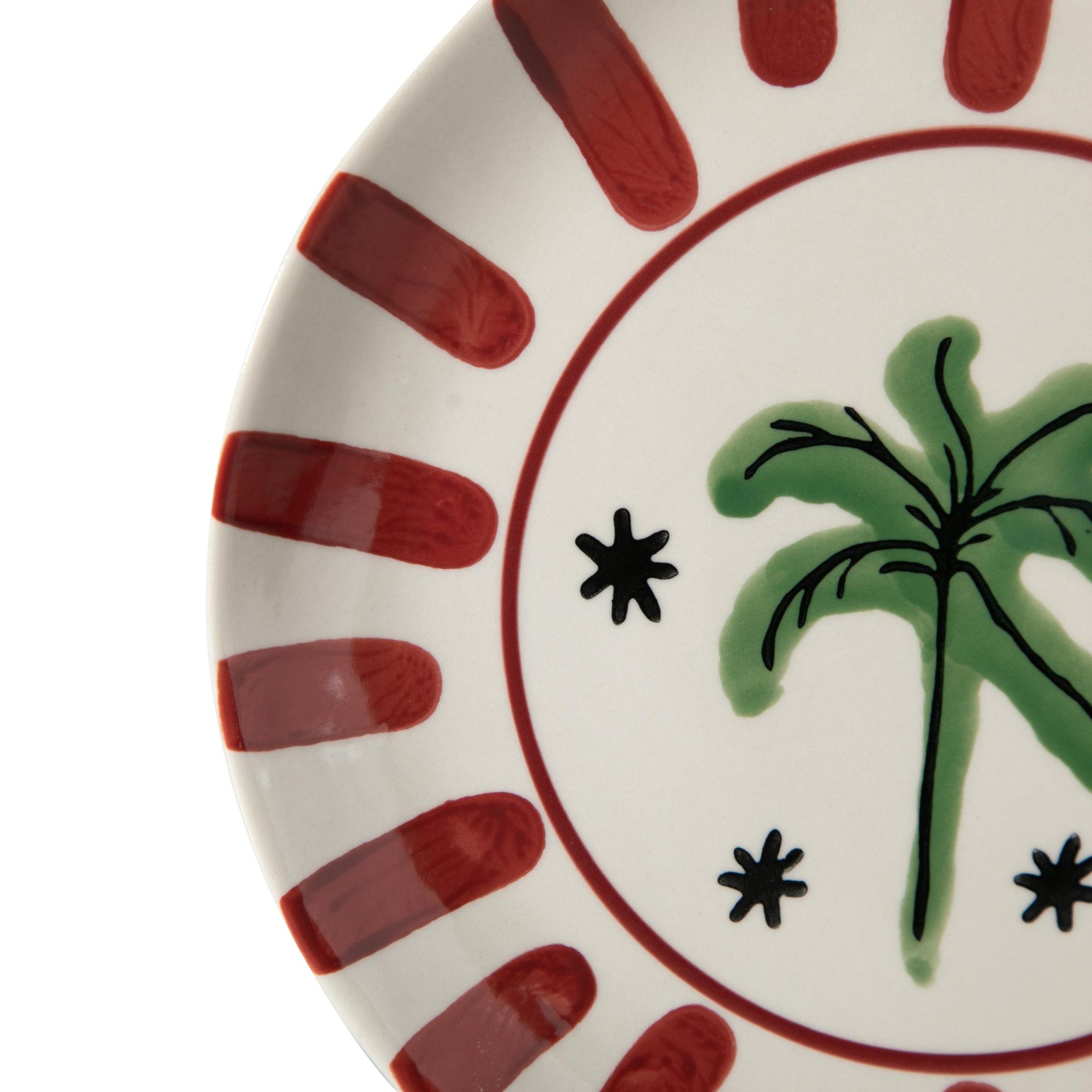 LISMORE PASTA TABAĞI BORDO 20 CM