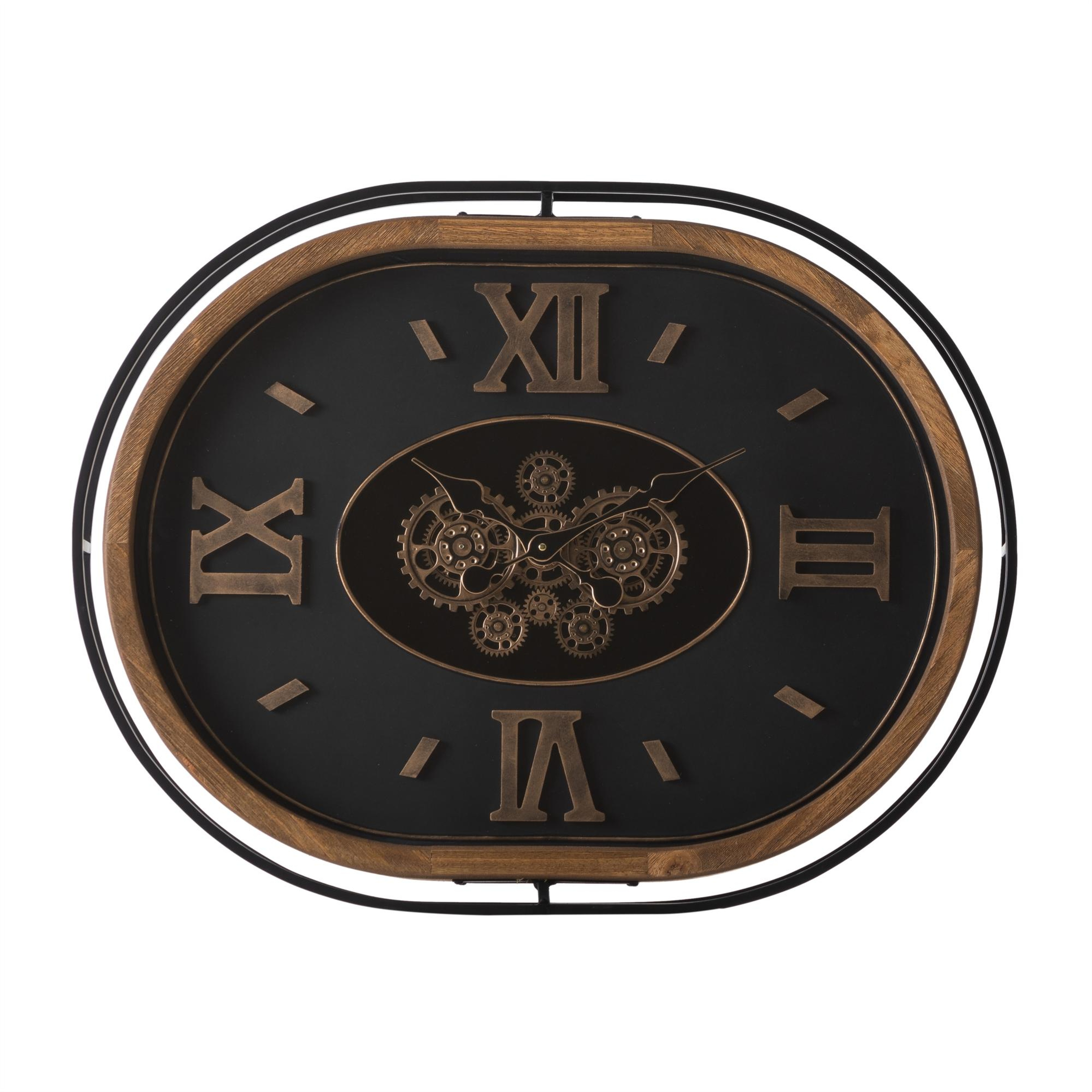 KALMAR ÇARKLI DUVAR SAATİ 86X67X8