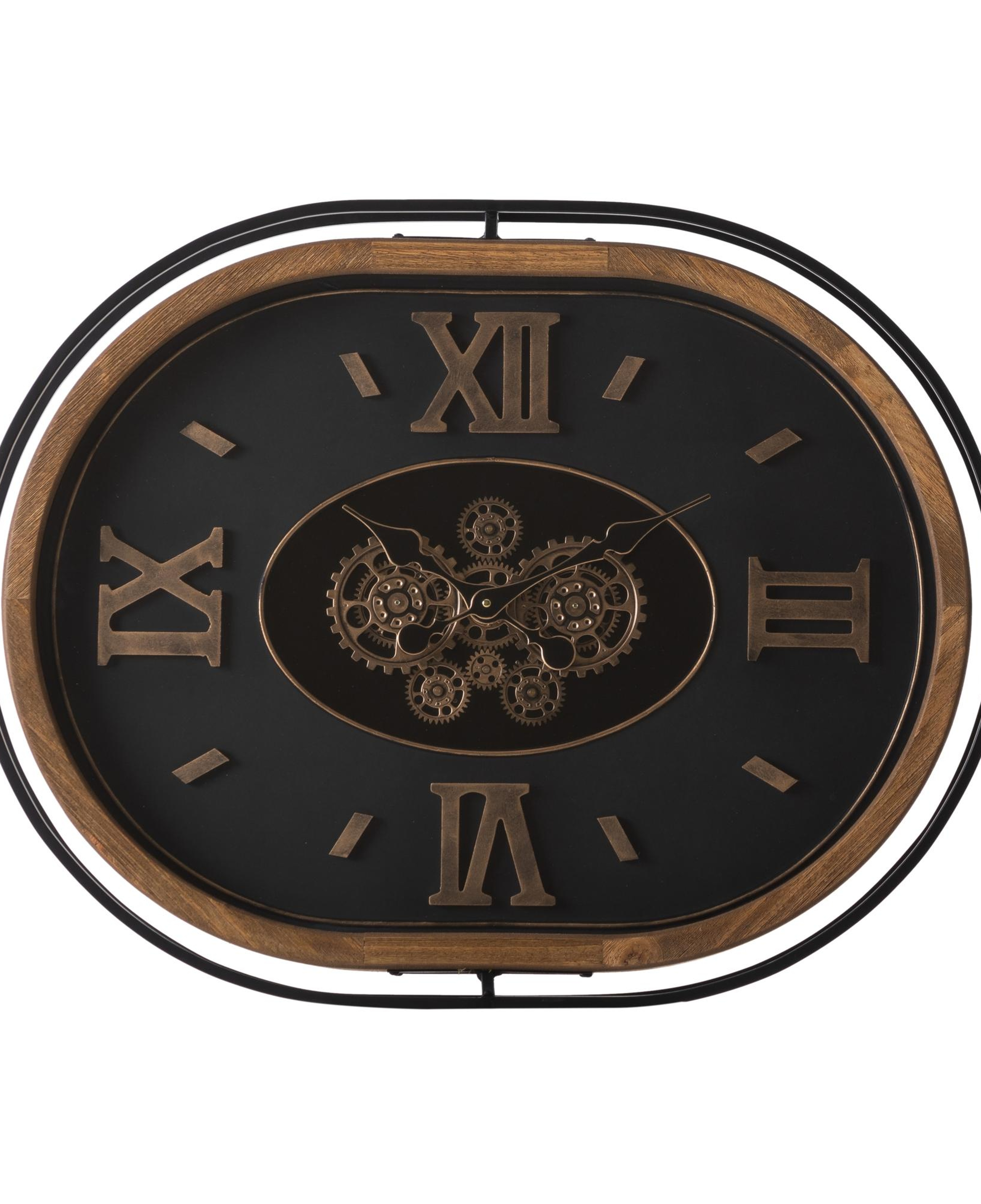 KALMAR ÇARKLI DUVAR SAATİ 86X67X8