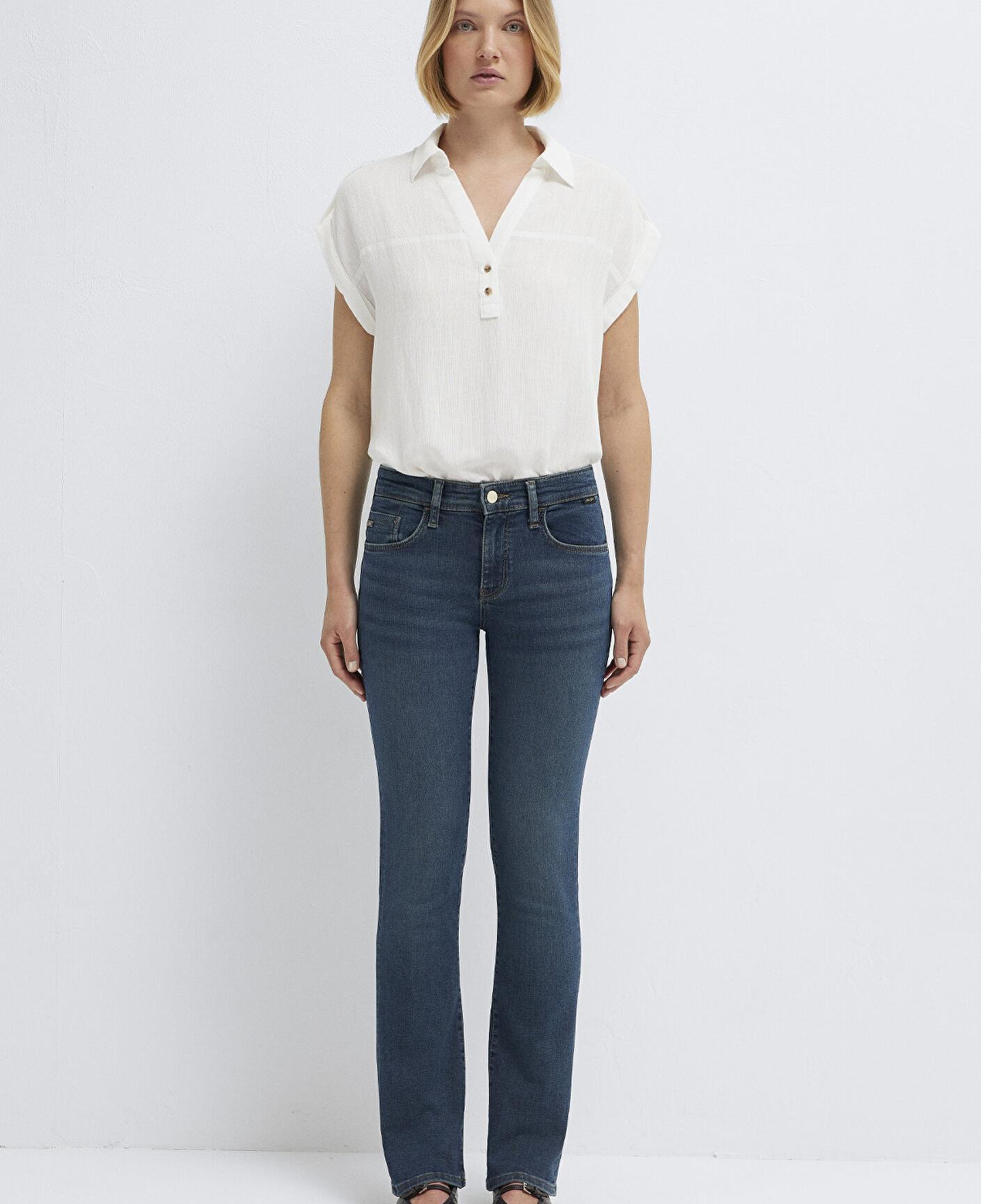 Mavi Mona Gold Premium Gölgeli Koyu Mavi Jean Pantolon 1049790530