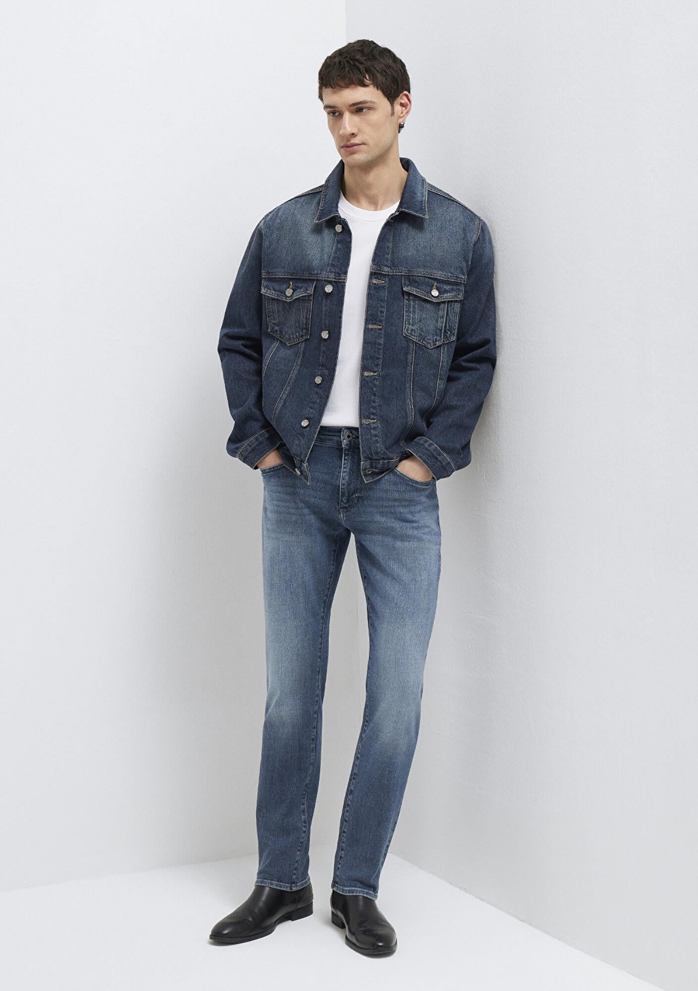 Mavi Marcus Mavi Pro Indigo Puslu Mavi Jean Pantolon 00351A1734