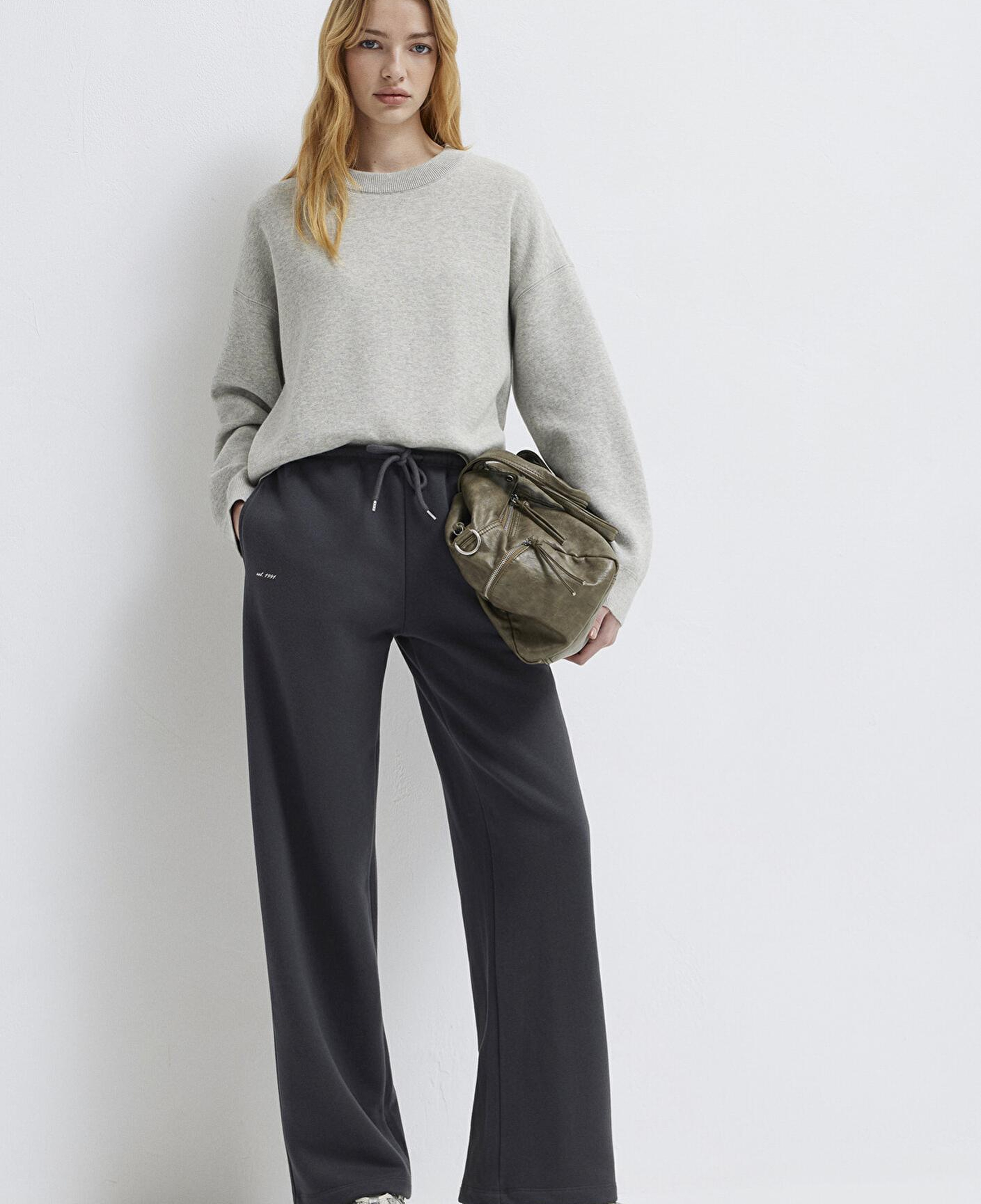 Mavi Mavi Logo Baskılı Antrasit Eşofman Altı 1011124-70087