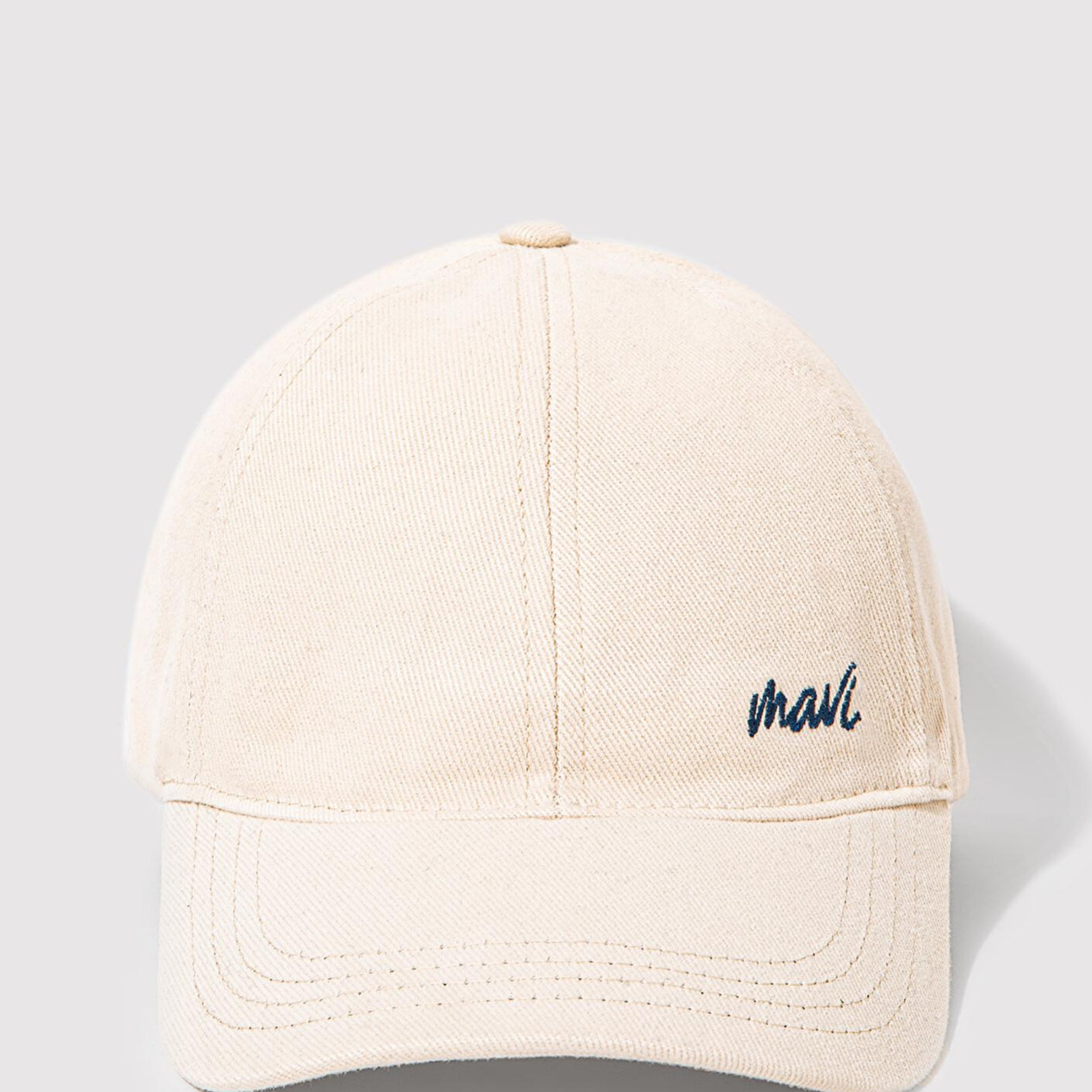 Mavi Mavi Logo Detaylı Ekru Şapka 1913306-70057