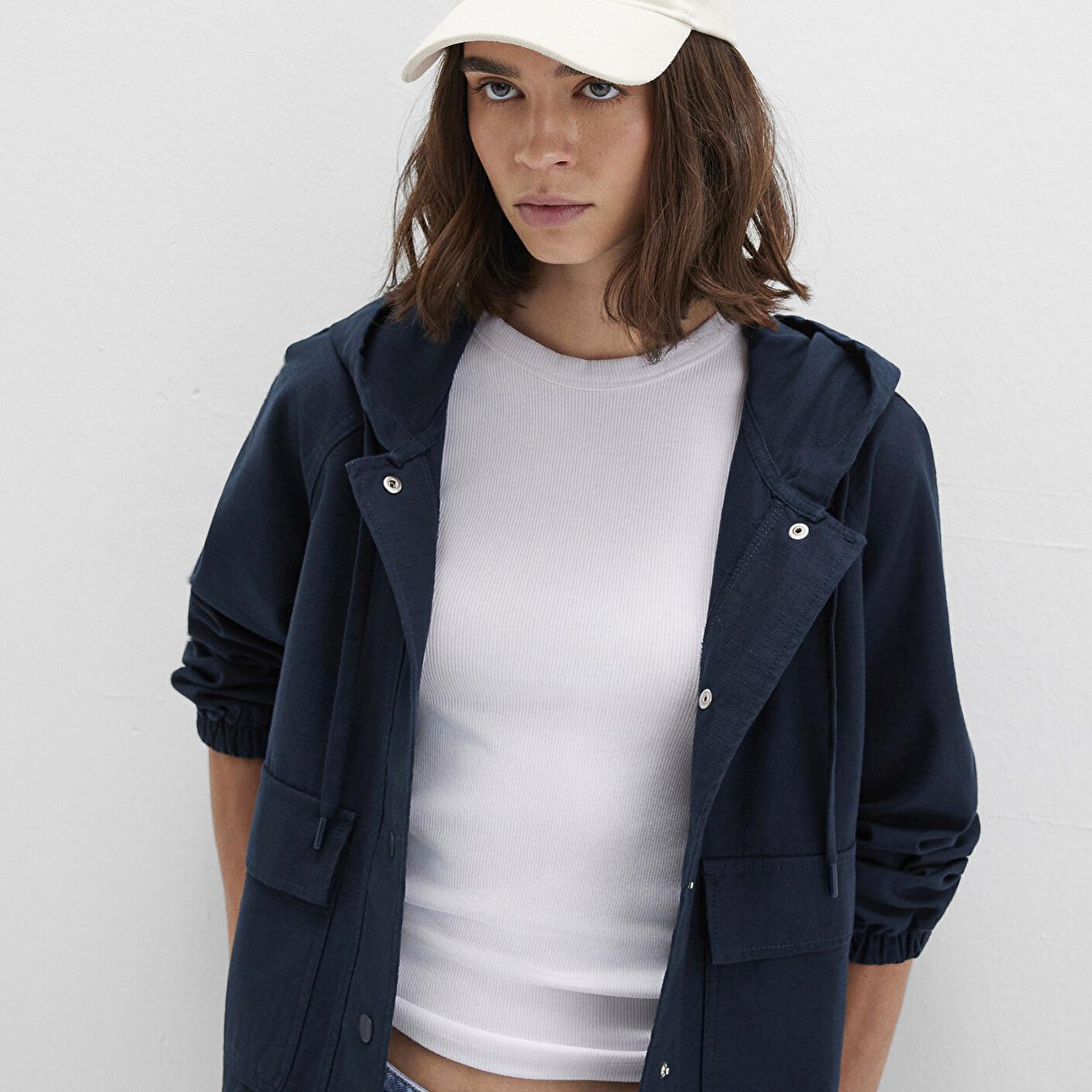 Mavi Mavi Logo Detaylı Ekru Şapka 1913306-70057