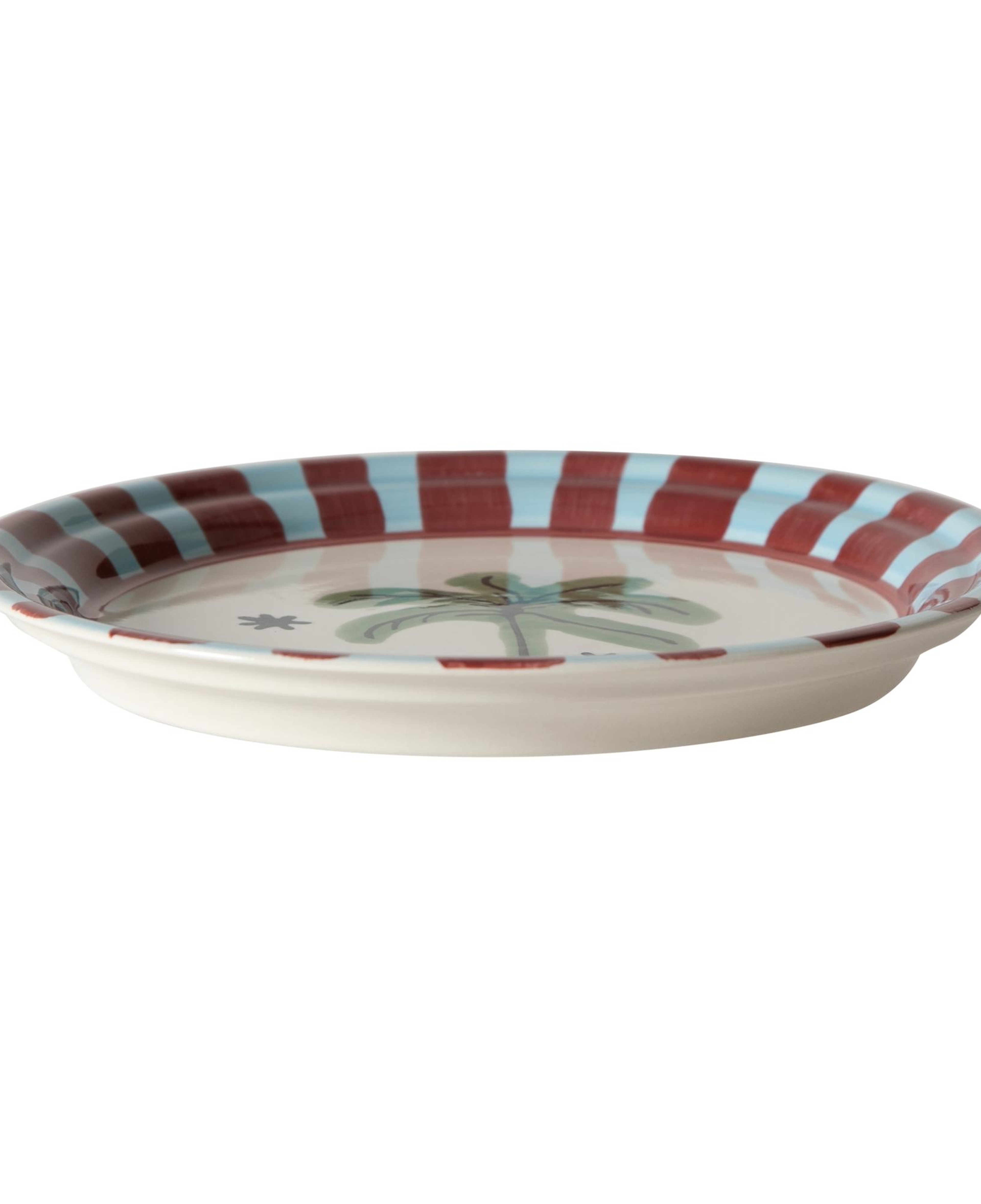 LISMORE SERVİS TABAĞI BORDO 25 CM