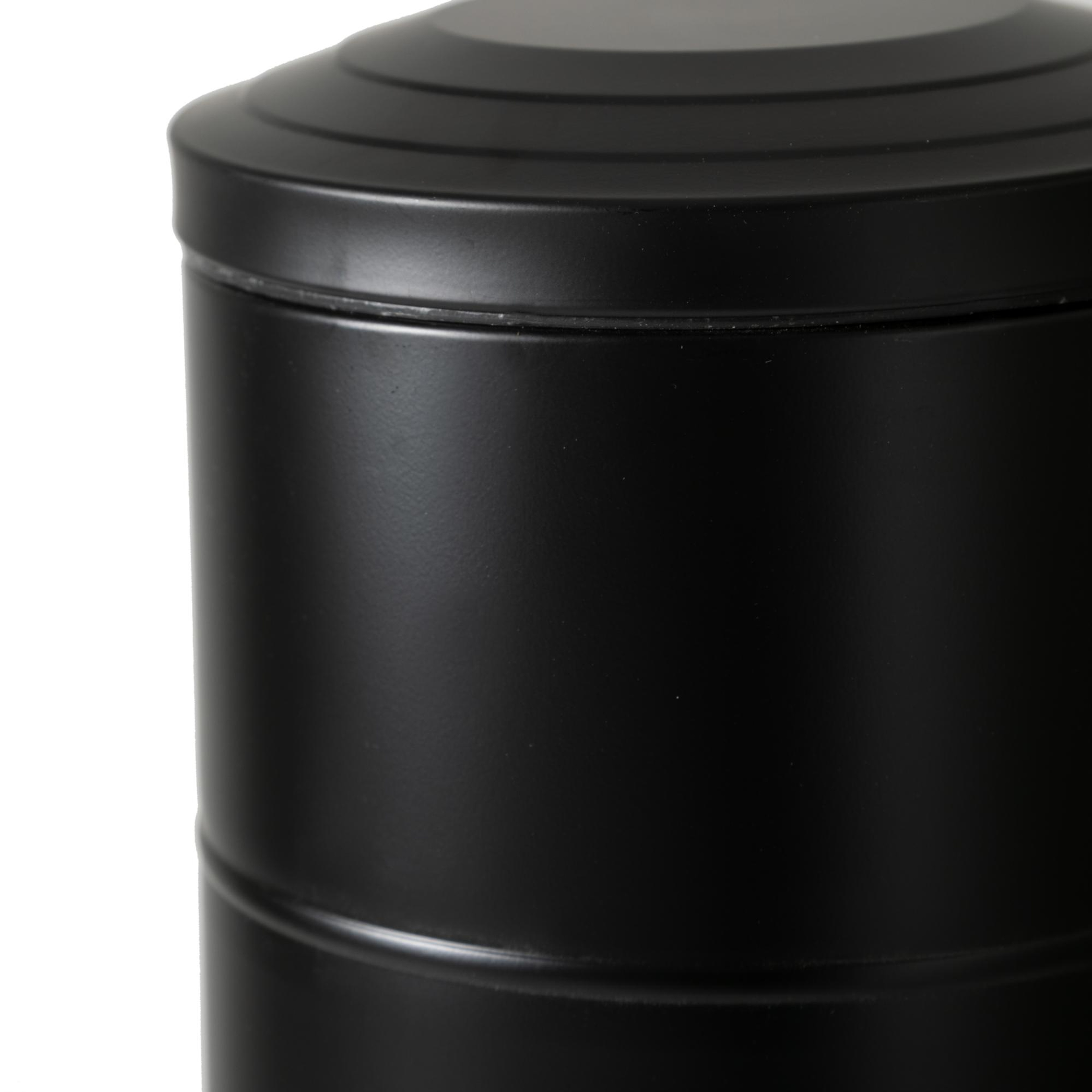 27LT PEDALLI VINTAGE ÇÖP KOVASI SİYAH