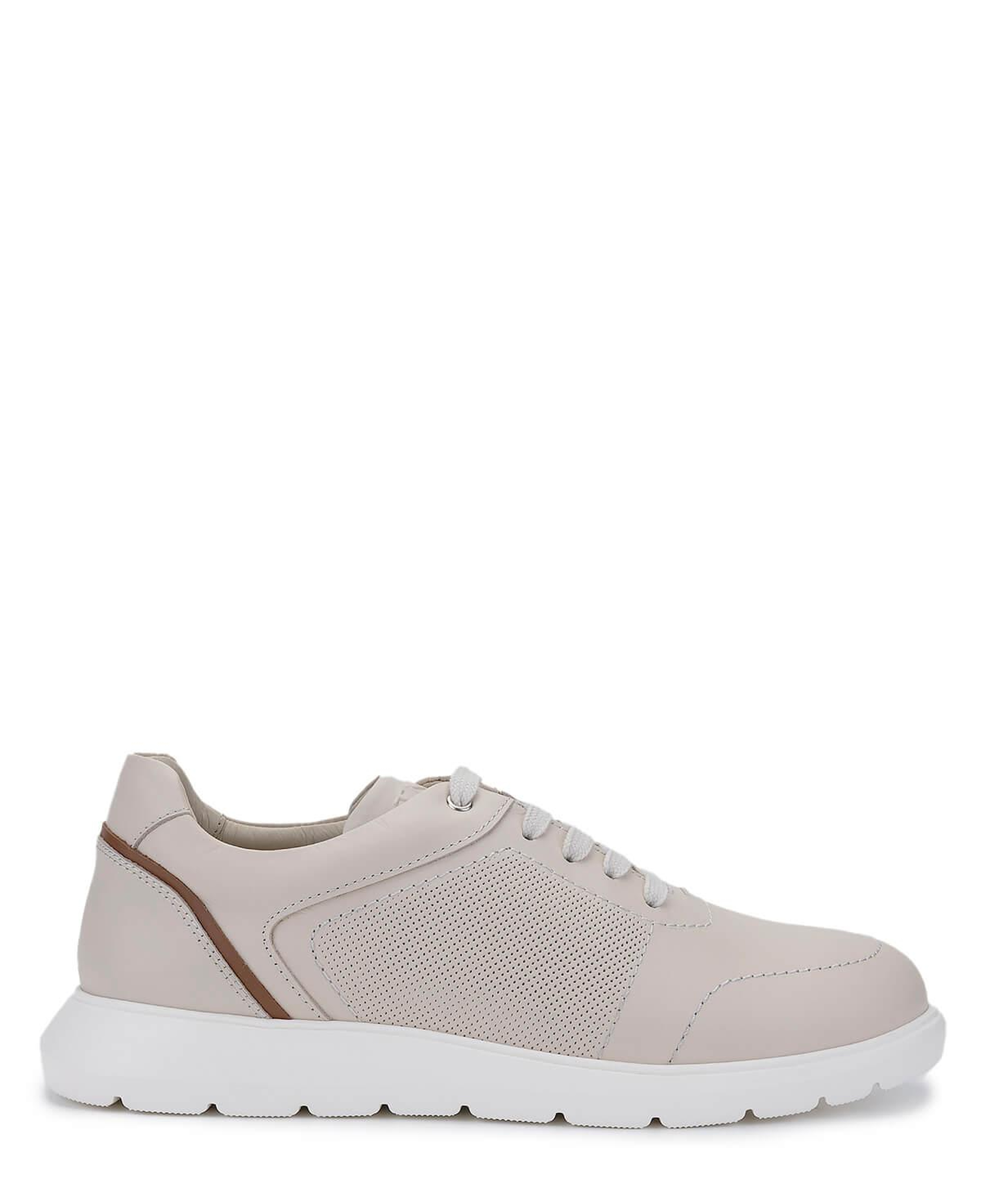 Tamer Tanca Erkek Hakiki Deri Bej Sneakers & Spor Ayakkabı
