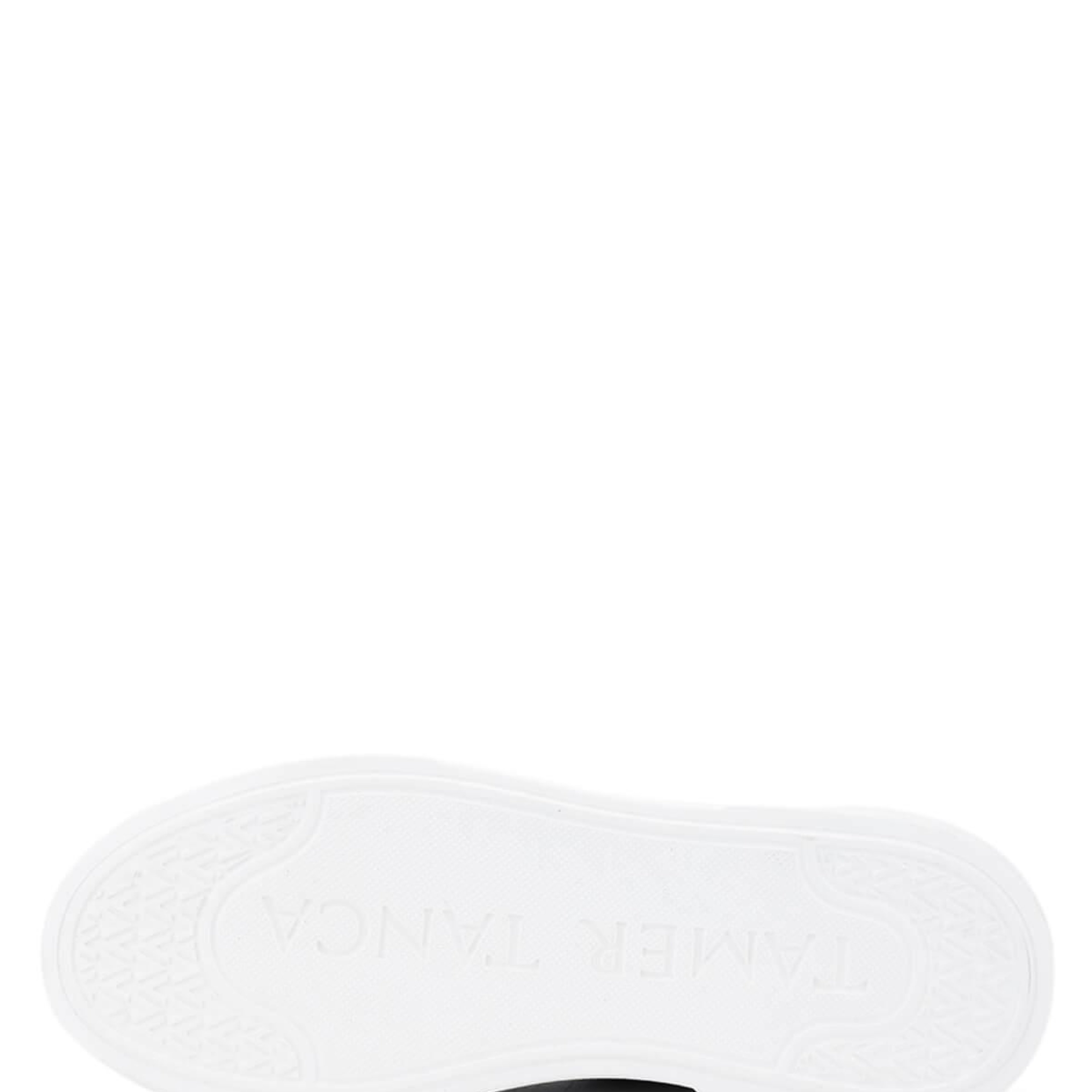 Tamer Tanca Erkek Hakiki Deri Siyah Sneakers & Spor Ayakkabı