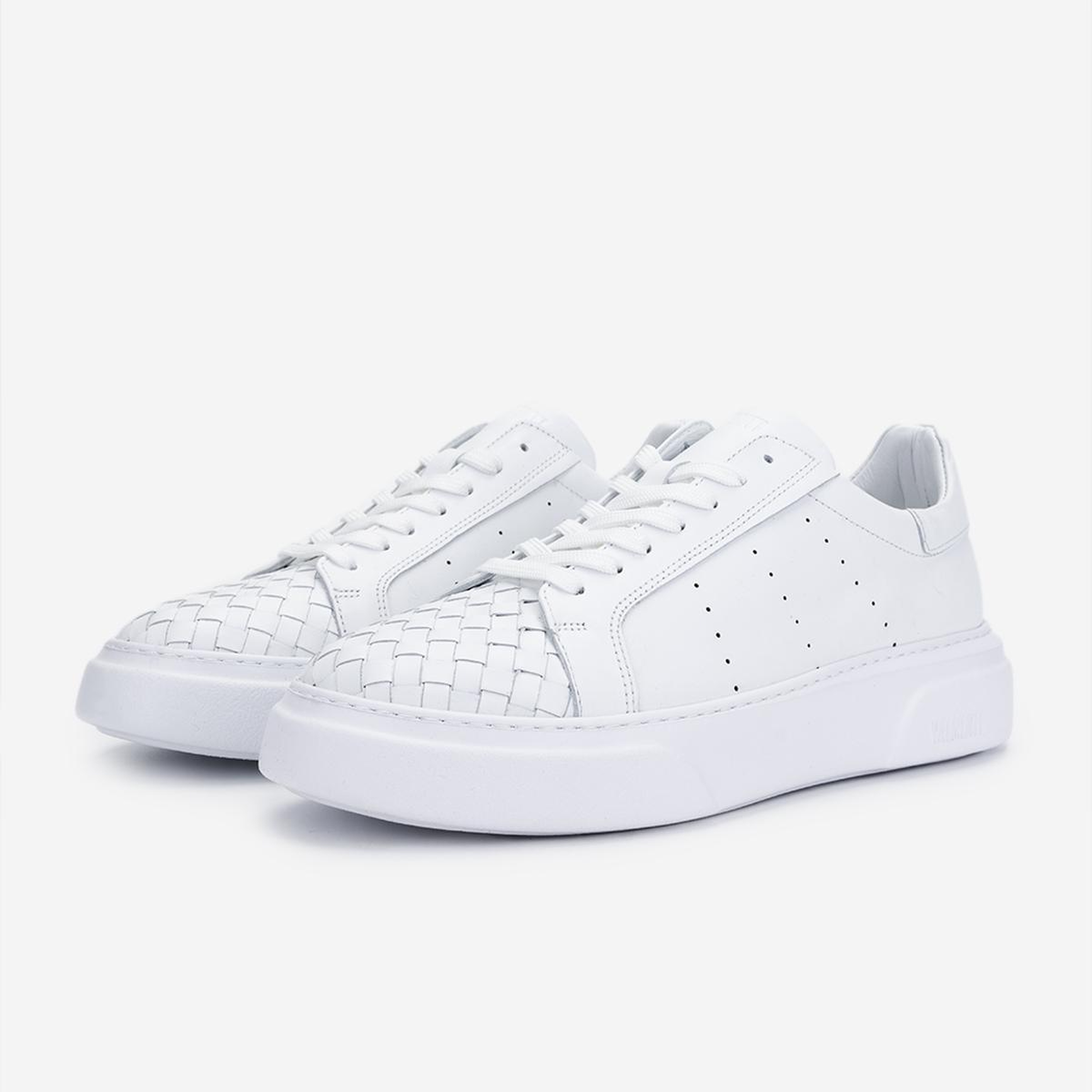 Valmenti Erkek Hakiki Deri Beyaz Sneakers & Spor Ayakkabı