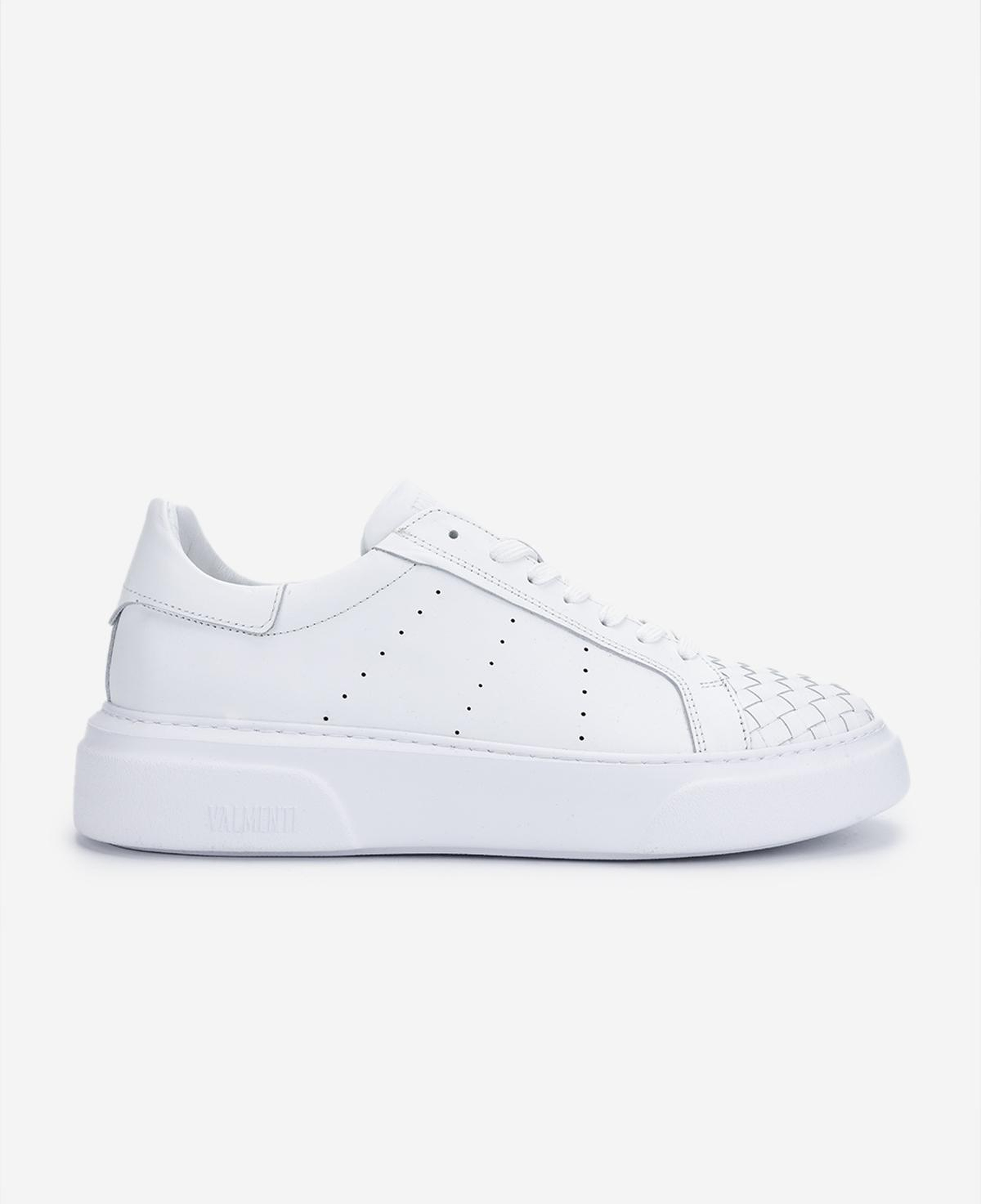 Valmenti Erkek Hakiki Deri Beyaz Sneakers & Spor Ayakkabı