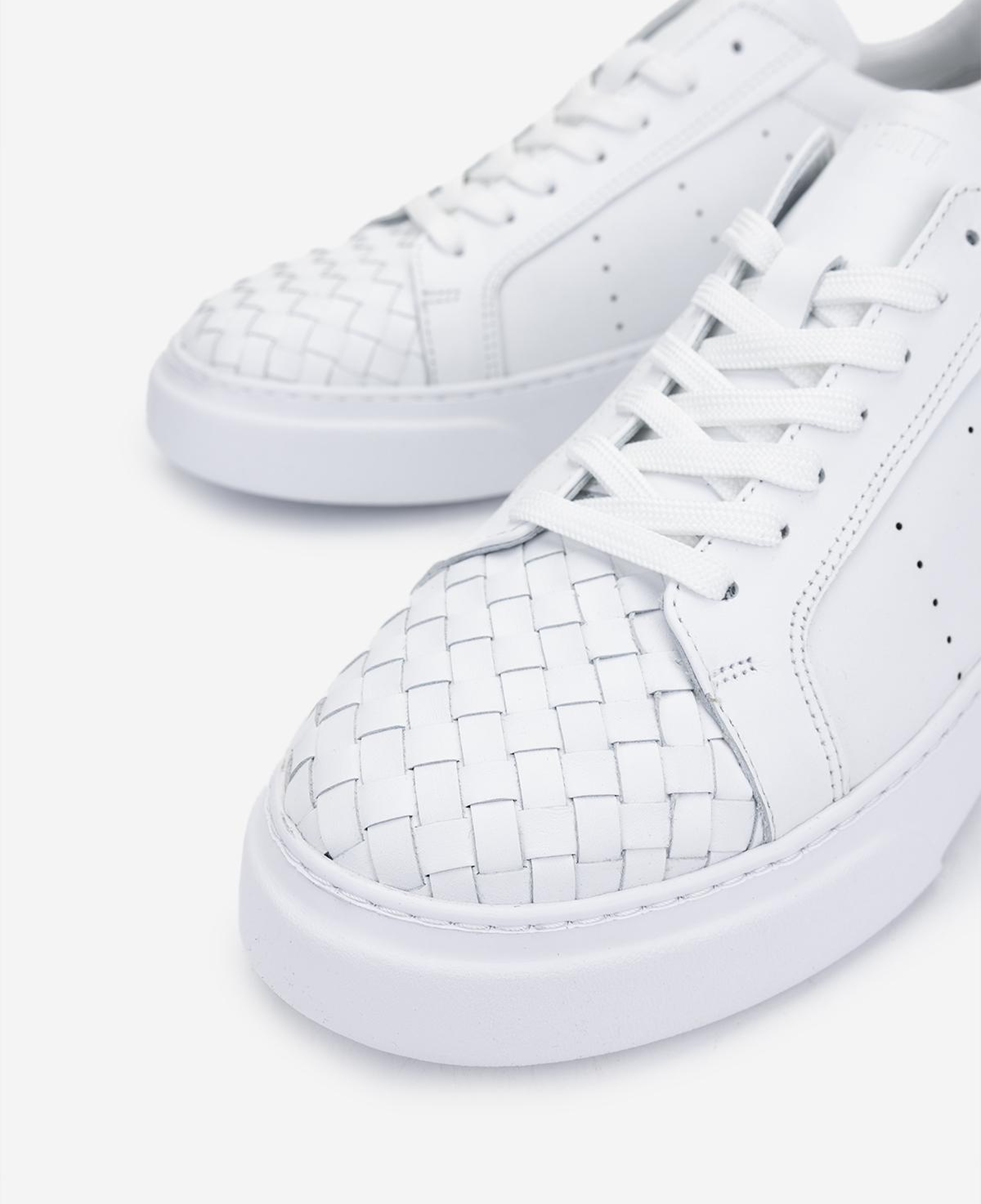 Valmenti Erkek Hakiki Deri Beyaz Sneakers & Spor Ayakkabı