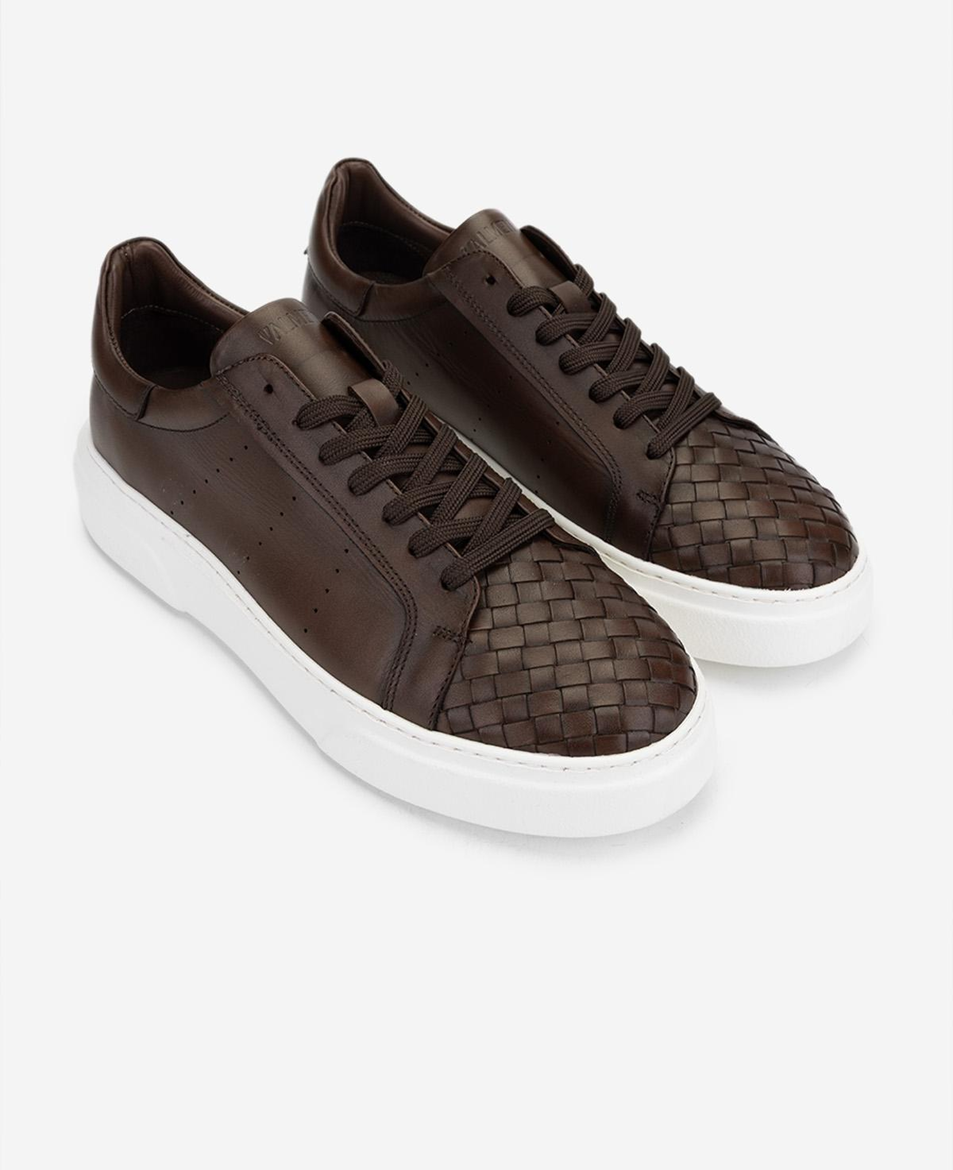 Valmenti Erkek Hakiki Deri Kahverengi Sneakers & Spor Ayakkabı