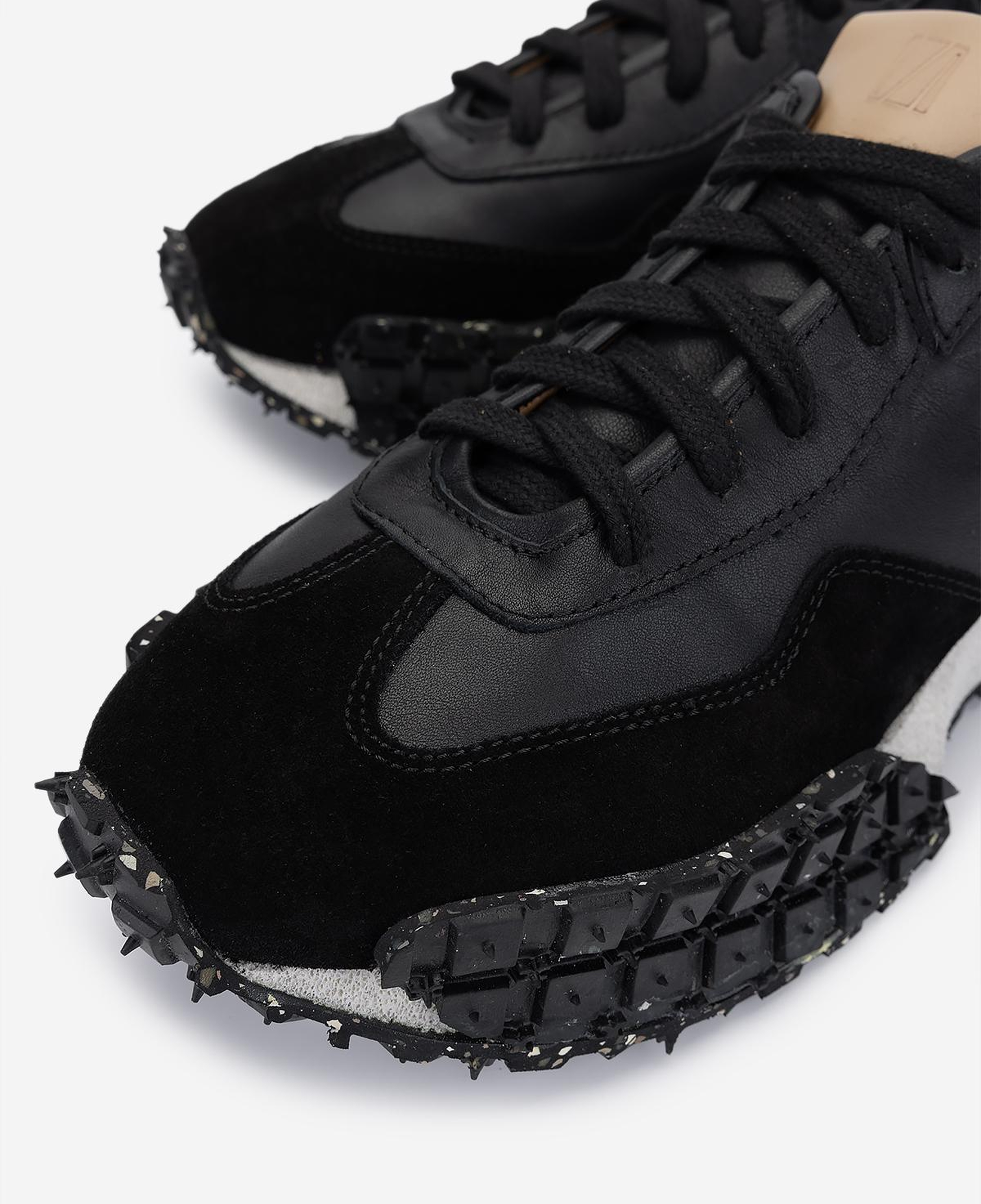 Valmenti Erkek Hakiki Deri Siyah Sneakers & Spor Ayakkabı