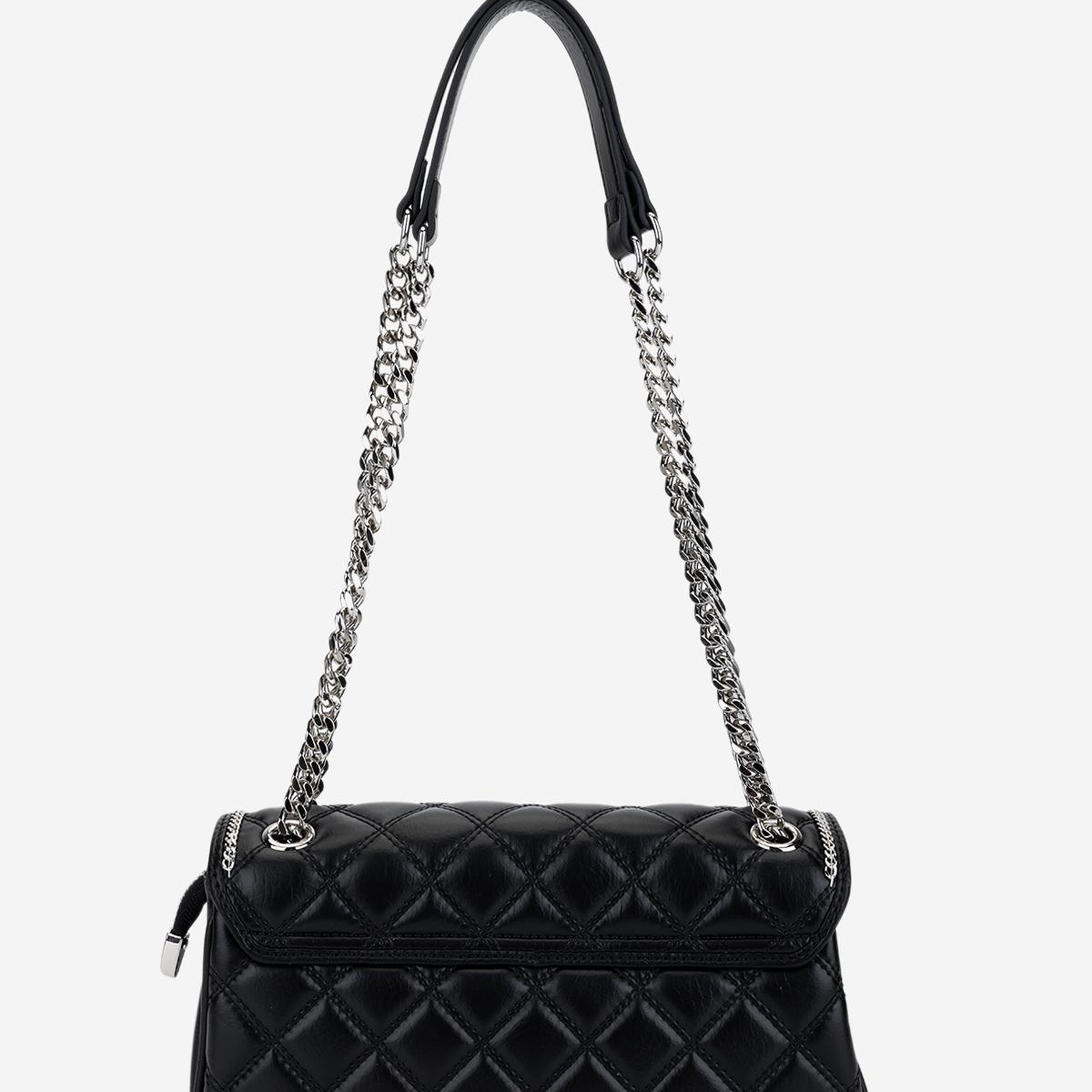 Valmenti Kadın Suni Deri Siyah Omuz Çanta