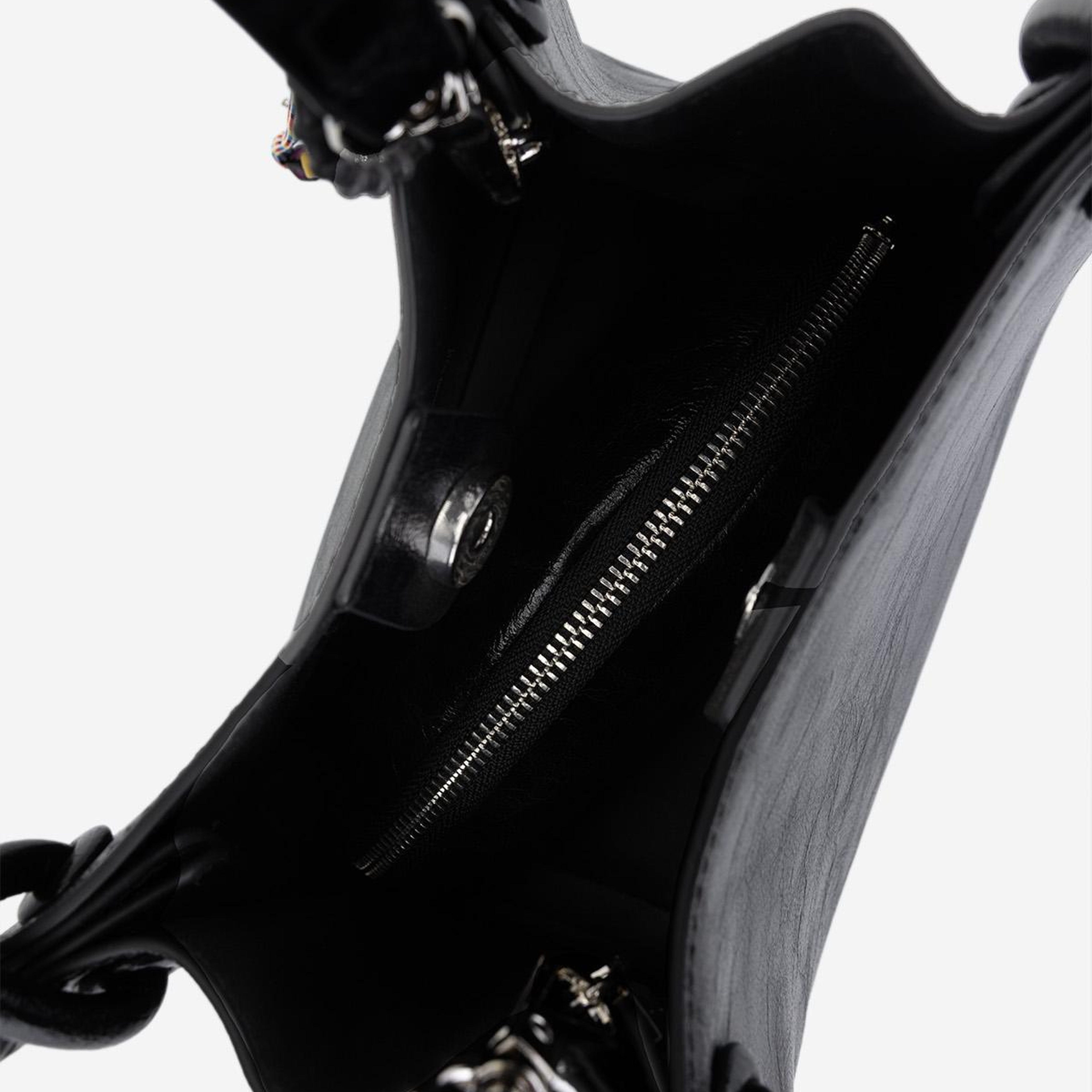 Valmenti Kadın Suni Deri Siyah Omuz Çanta