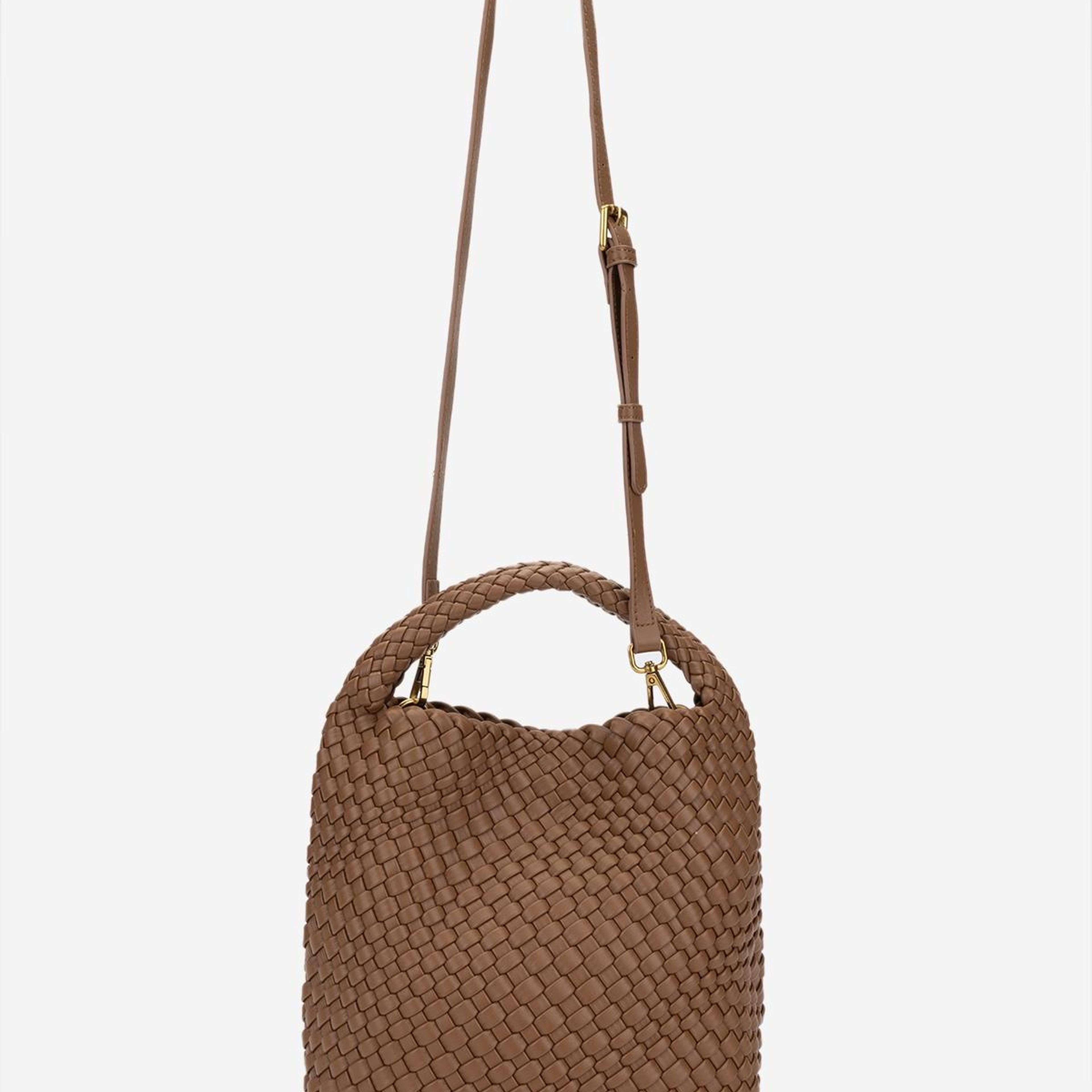 Valmenti Kadın Suni Deri Camel Omuz Çanta