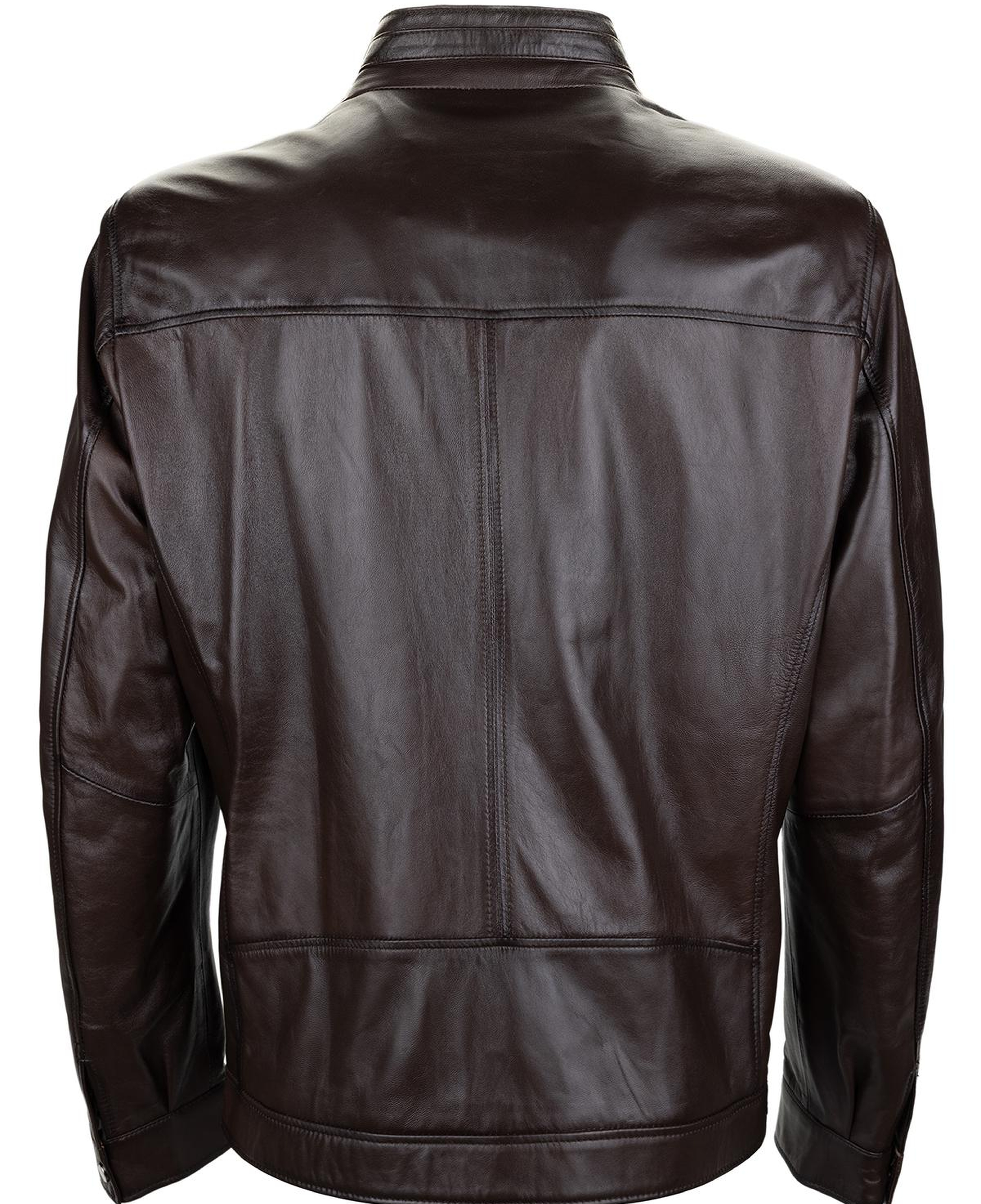 Tamer Tanca Erkek Hakiki Deri Kahverengi Deri Mont